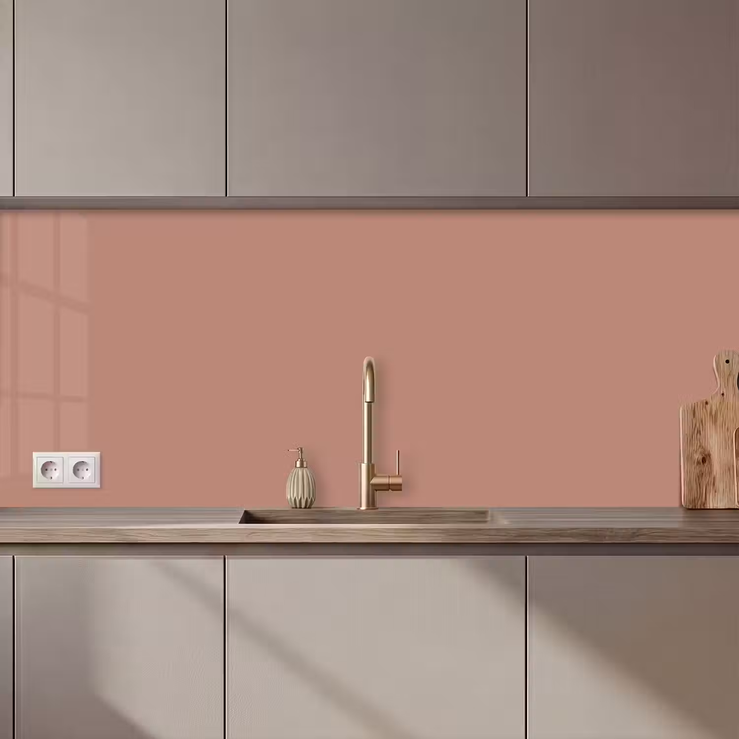 Earthy - Blusher - Roze keuken achterwand 2 middel 871 zz_3dshopping