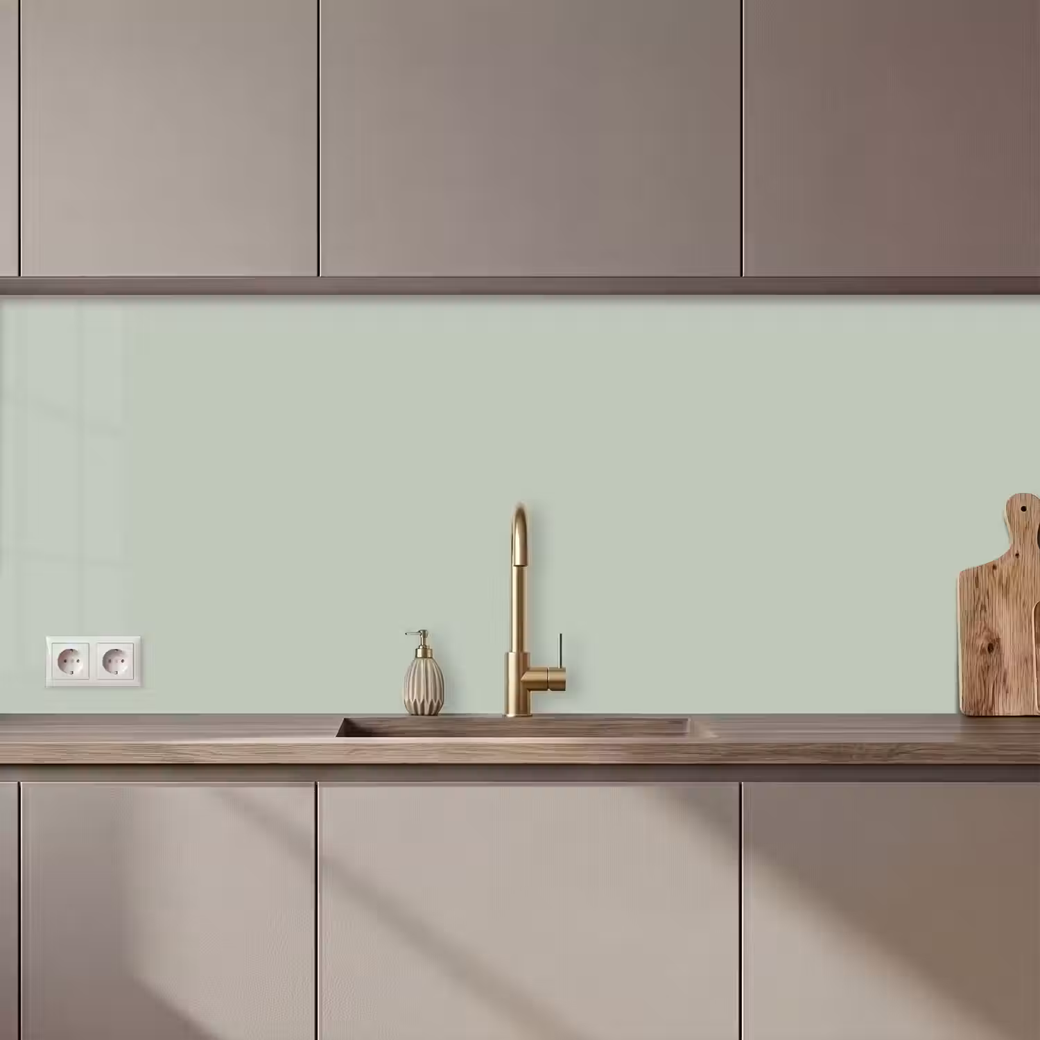 Frosted - Mint - Groen keuken achterwand 2 middel 871 zz_3dshopping