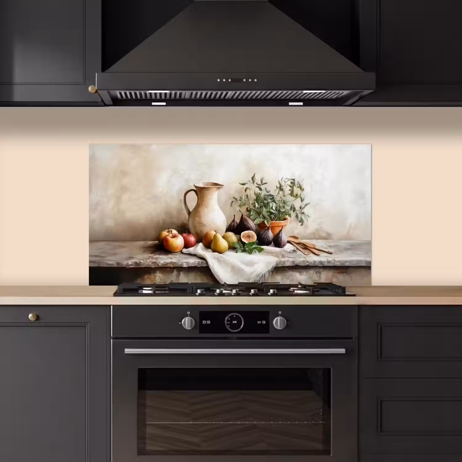 Fruit - Kruiden - Landelijk keuken achterwand spatscherm middel -sfeer1