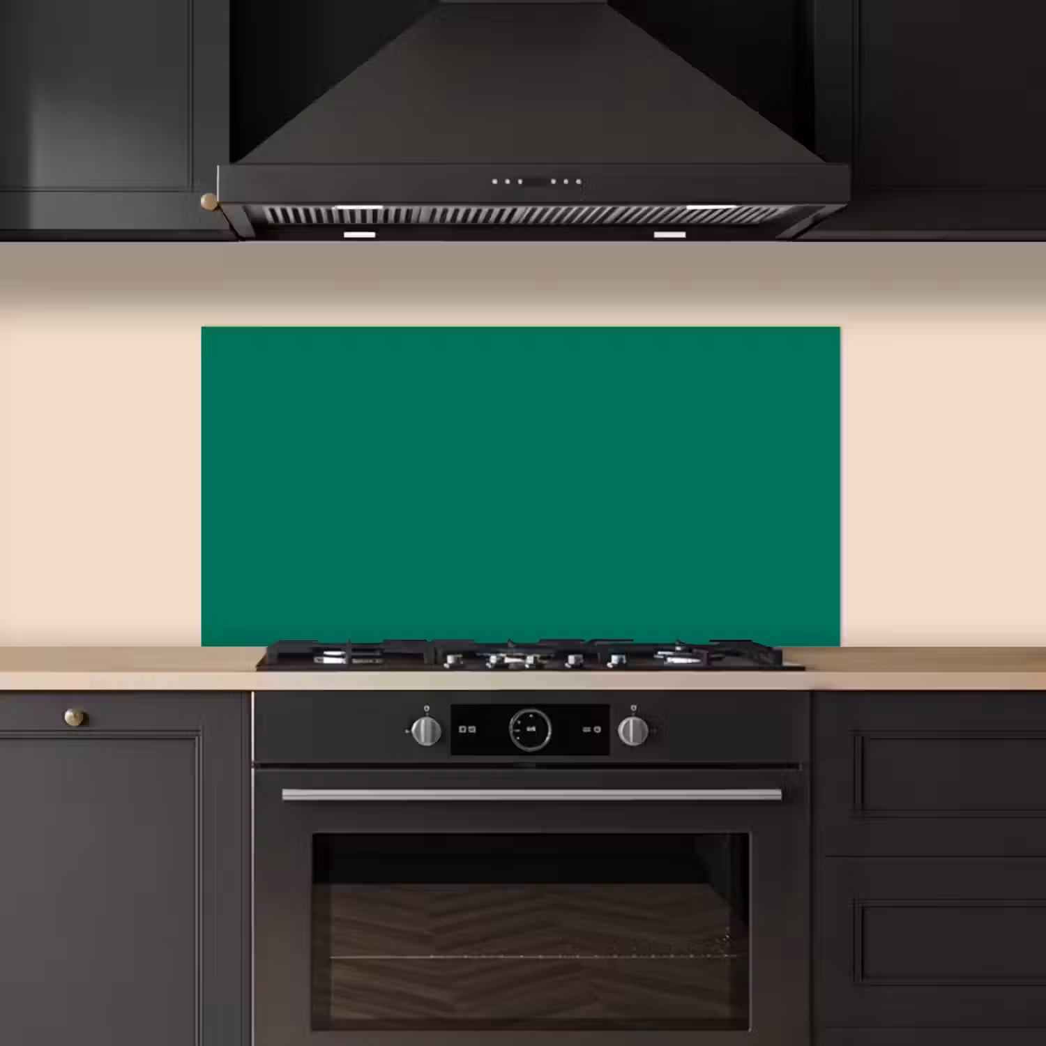 Groen - Bos - Kleuren keuken achterwand spatscherm middel 899 -sfeer1