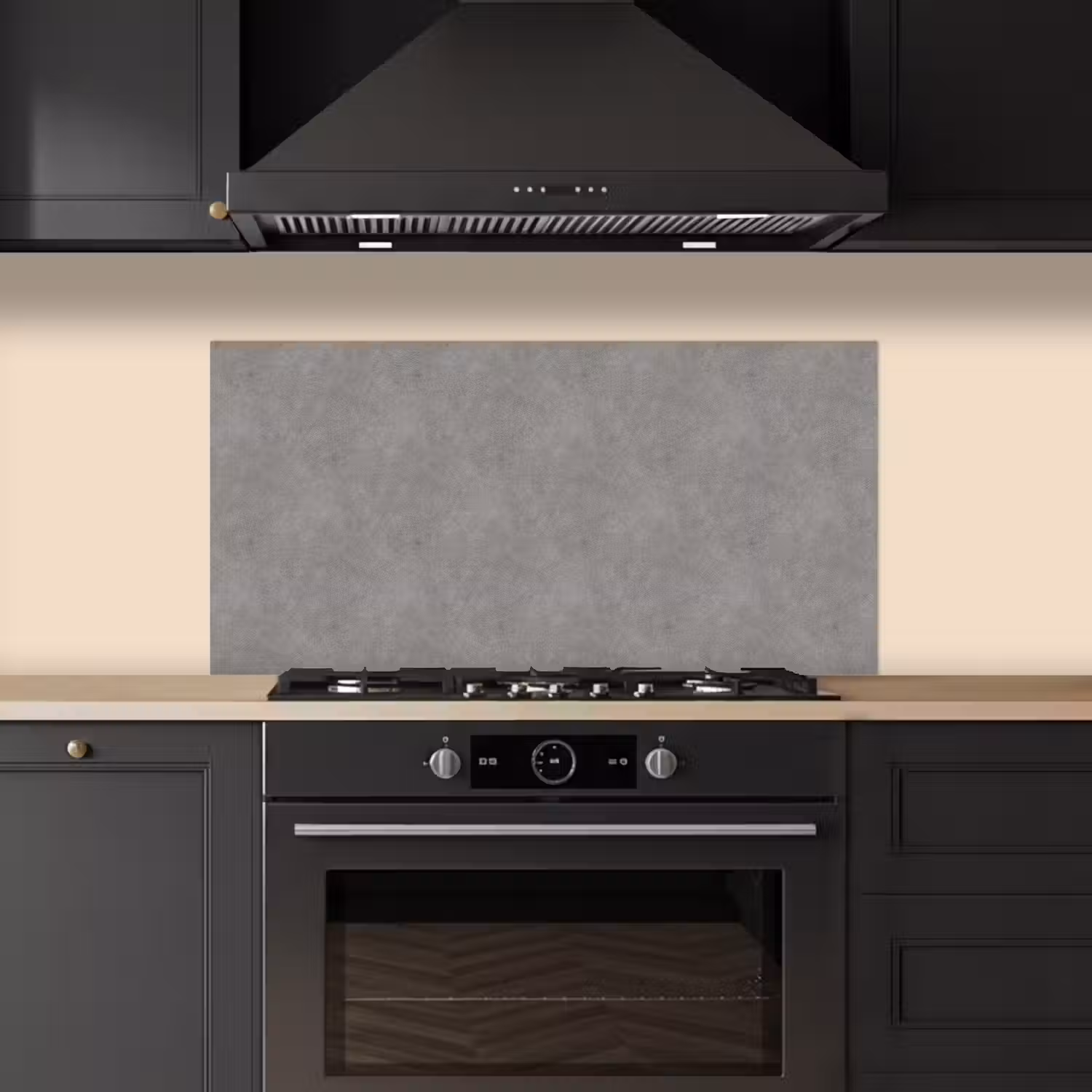 Industrieel - Patroon - Beton keuken achterwand spatscherm middel 899 -sfeer1