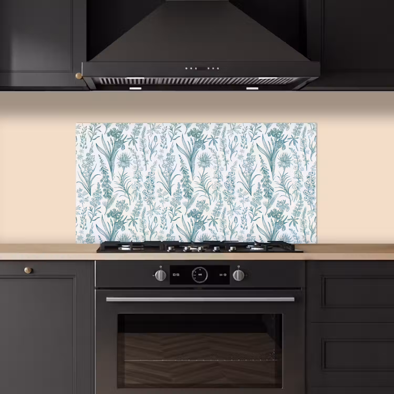 Lovely - Garden - Emerald keuken achterwand spatscherm middel 899 -sfeer1