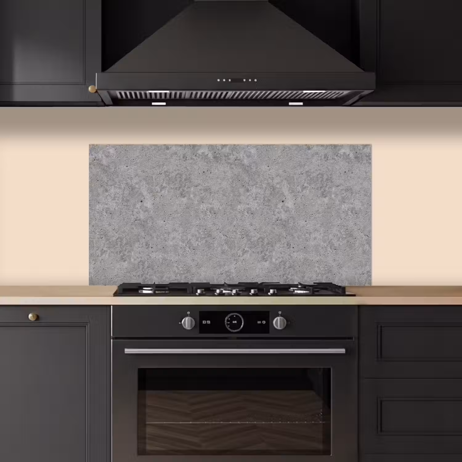 Patroon - Cement - Beton keuken achterwand spatscherm middel 899 -sfeer1