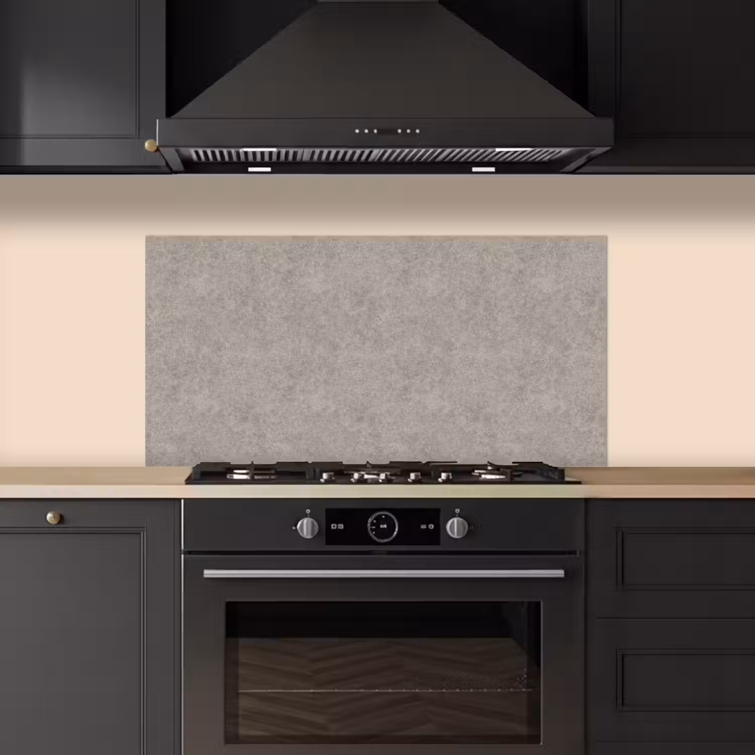 Patroon - Beton - Grijs keuken achterwand spatscherm middel 899 -sfeer1