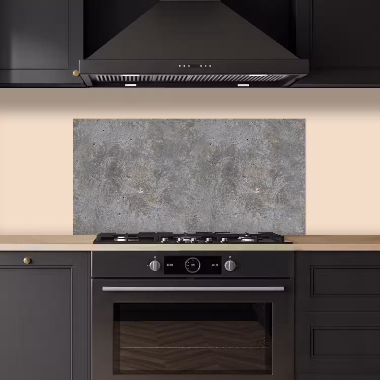 Stenen - Beton - Patronen keuken achterwand spatscherm middel 899 -sfeer1