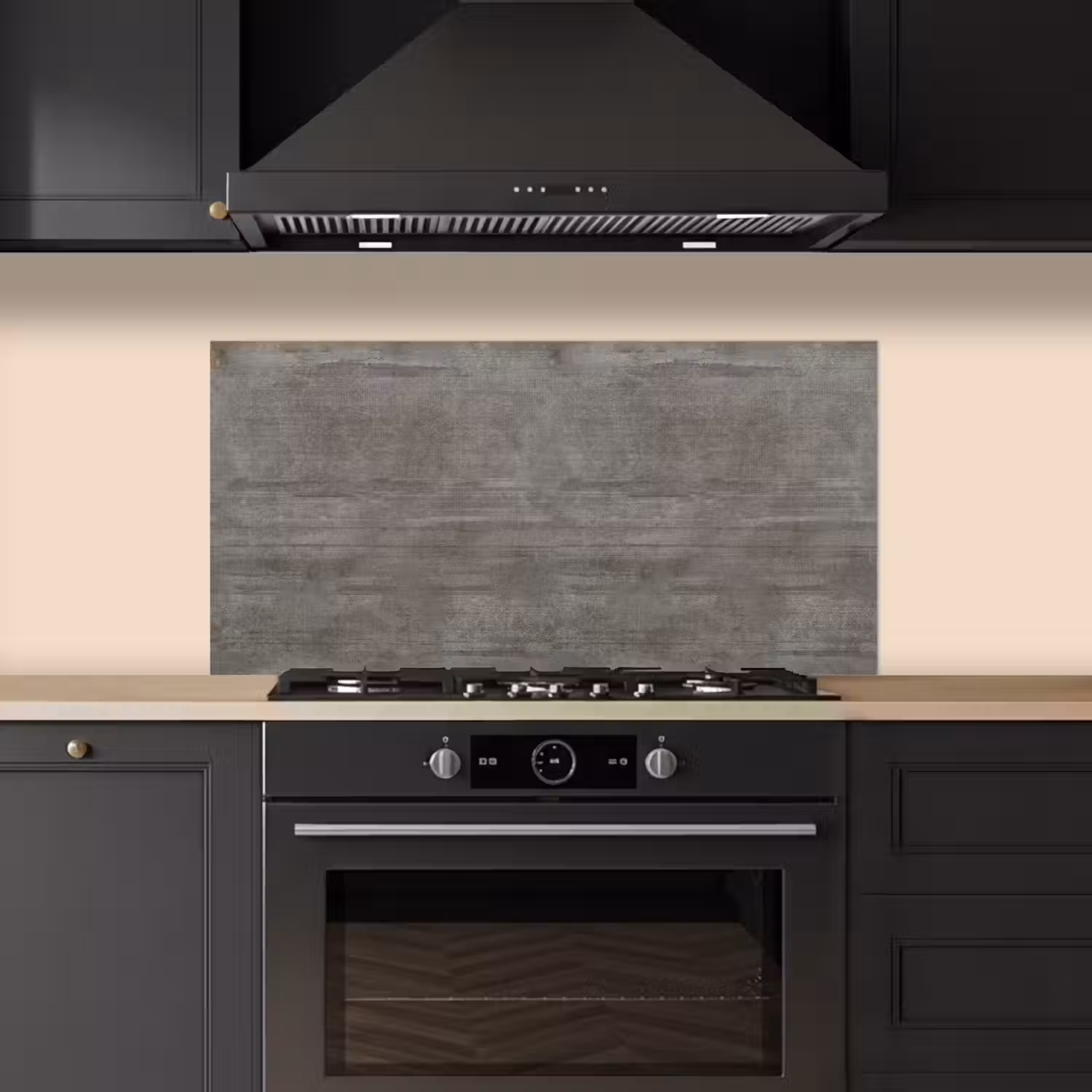 Structuur - Beton - Steen - Patronen keuken achterwand spatscherm middel 899 -sfeer1