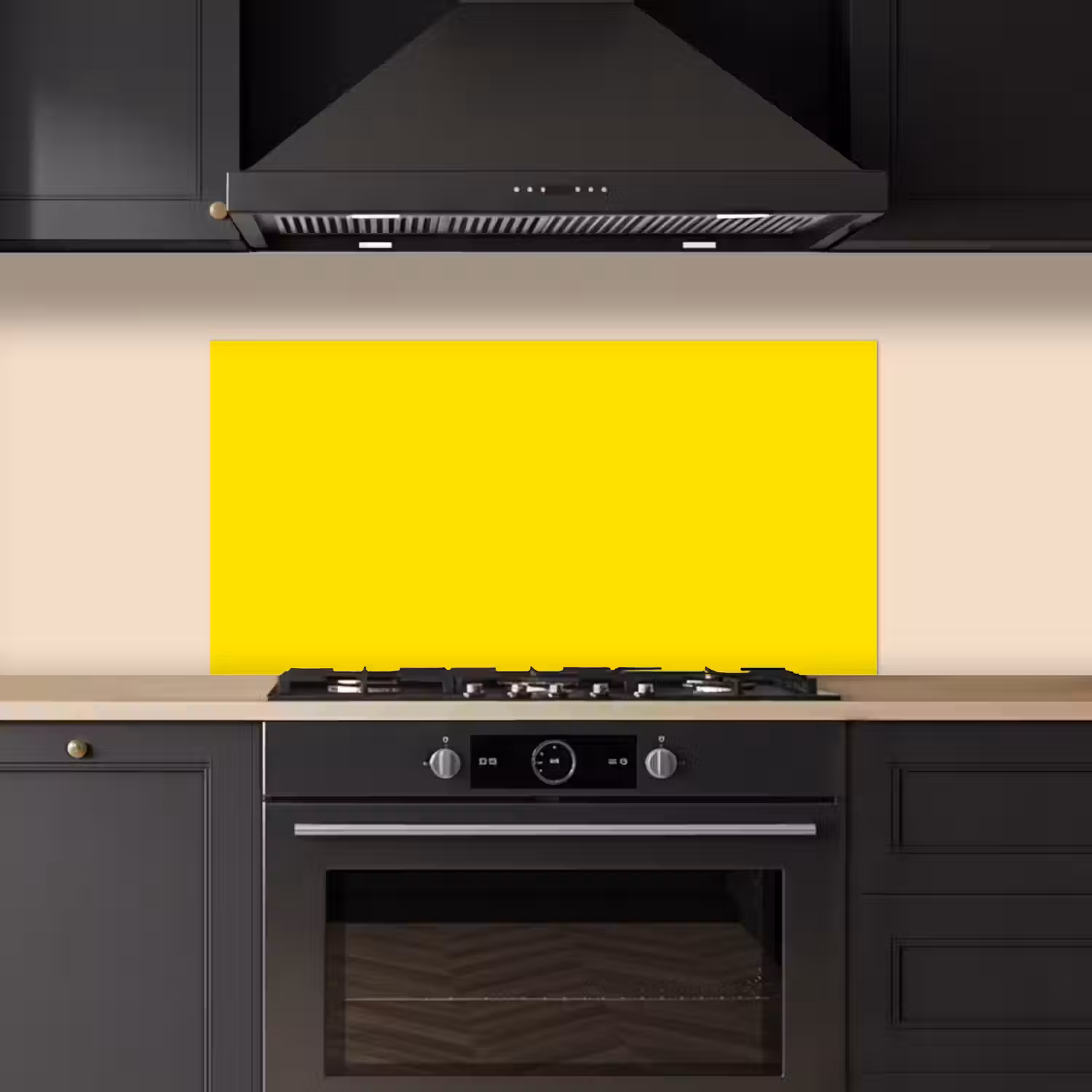 Geel - Citroen - Neon - Kleuren keuken achterwand spatscherm middel 899 -sfeer1