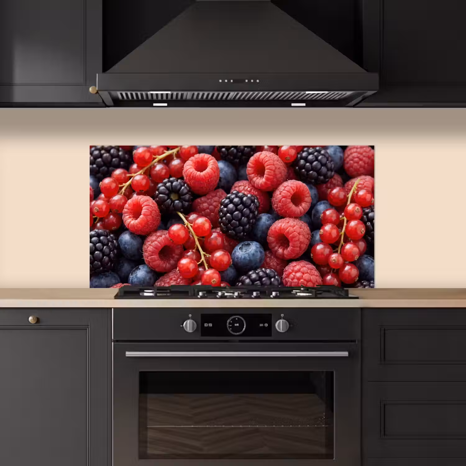 Bessen - Mix - Vers - Eten - Kleurrijk keuken achterwand spatscherm middel -sfeer1