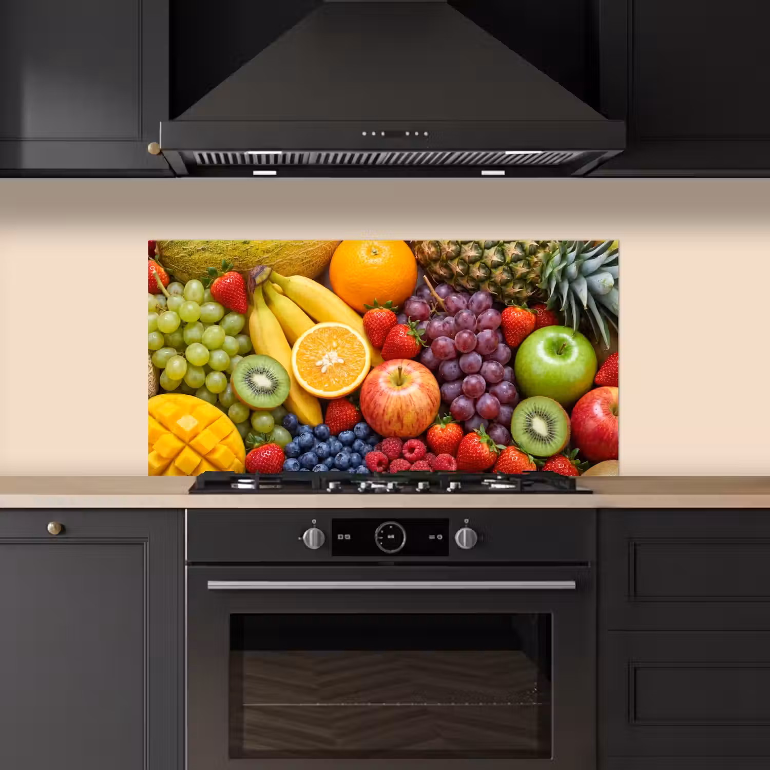 Eten - Fruit - Vers - Kleurrijk - Voeding keuken achterwand spatscherm middel -sfeer1