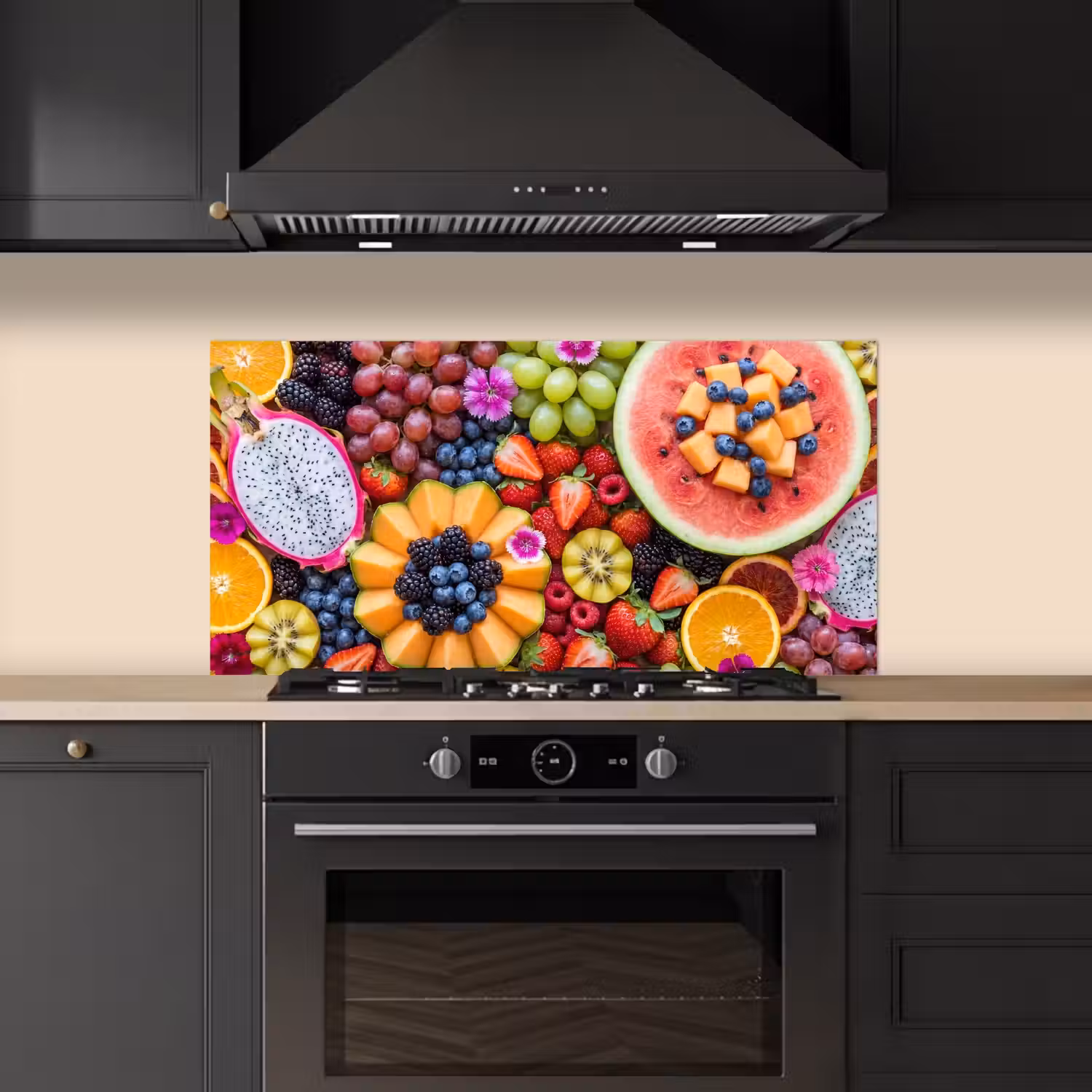 Fruit - Vers - Variatie - Eten - Kleurrijk keuken achterwand spatscherm middel -sfeer1