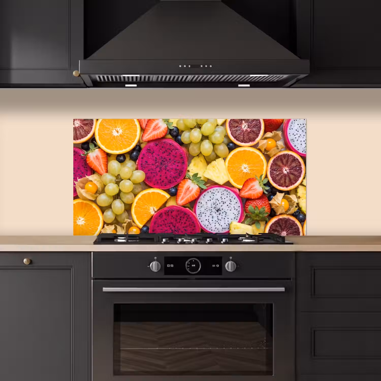 Fruit - Assortiment - Kleurrijk - Gezondheid keuken achterwand spatscherm middel -sfeer1