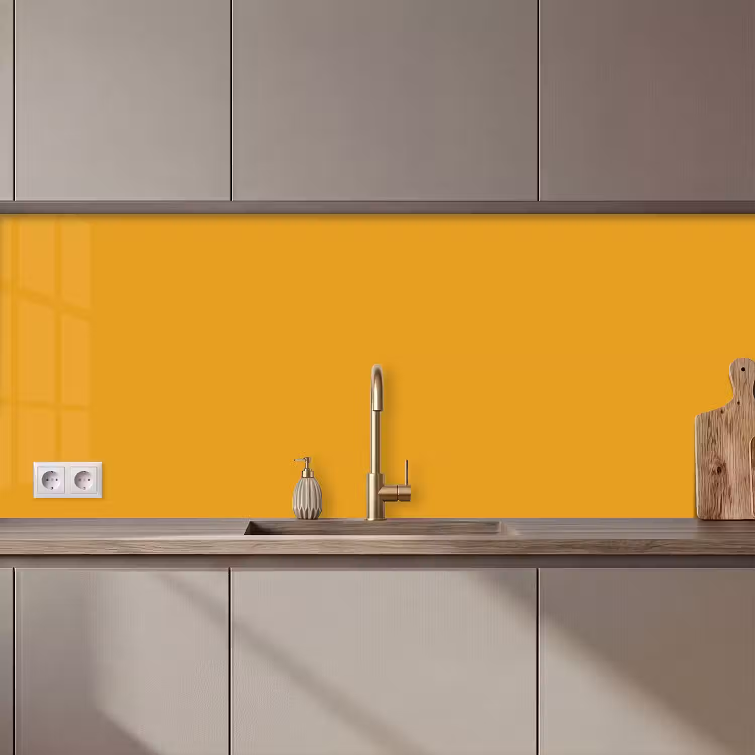 Okergeel - Herfst - Interieur keuken achterwand 2 middel 871 zz_3dshopping