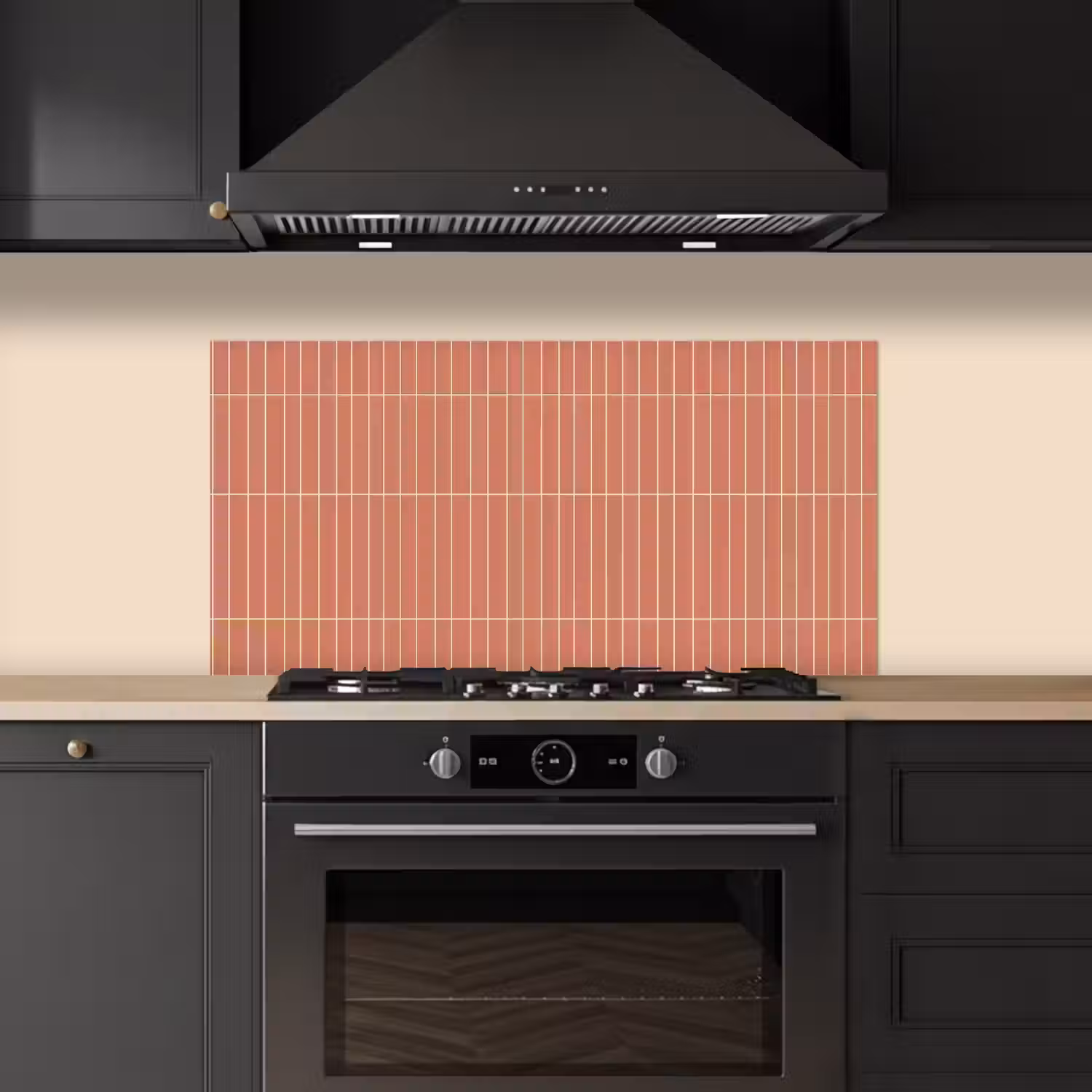 Patroon - Tegels - Terracotta keuken achterwand spatscherm middel 899 -sfeer1