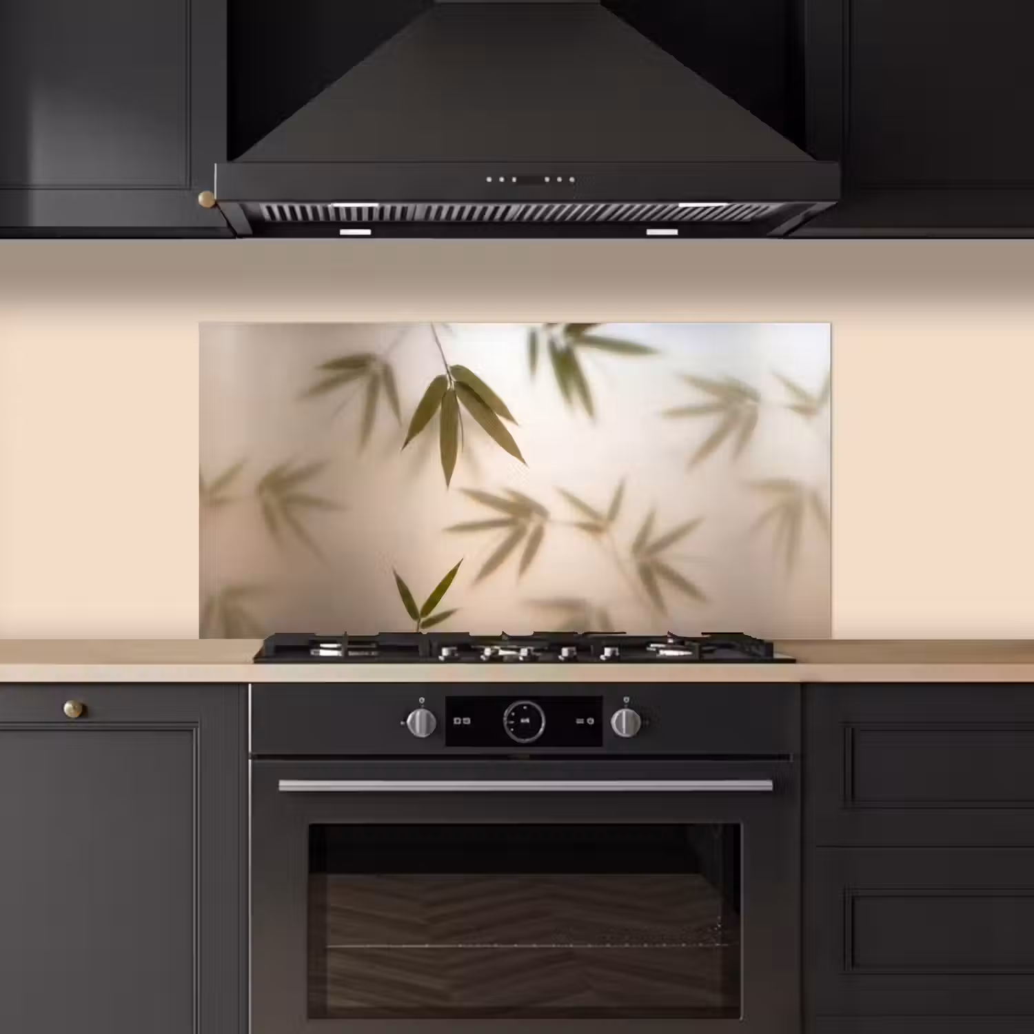 Planten - Bladeren - Natuur - Groen keuken achterwand spatscherm middel -sfeer1