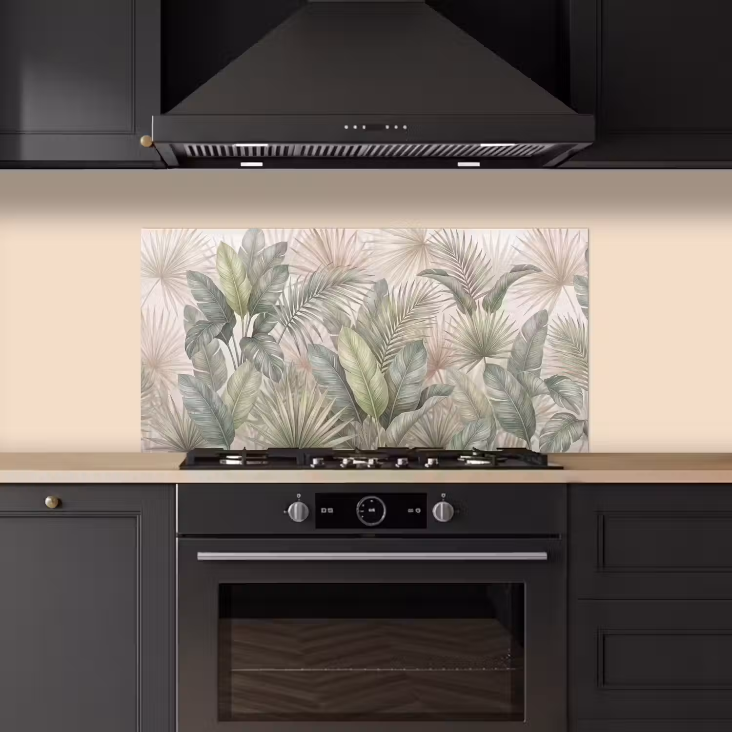 Planten - Tropisch - Bladeren - Groen - Natuur keuken achterwand spatscherm middel -sfeer1