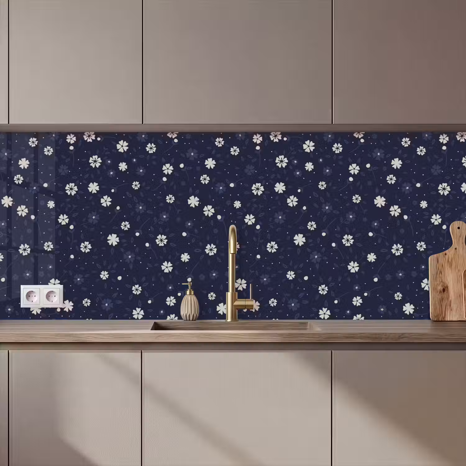 Sakura - Bloemen - Japans - Patronen keuken achterwand 2 middel 871 zz_3dshopping
