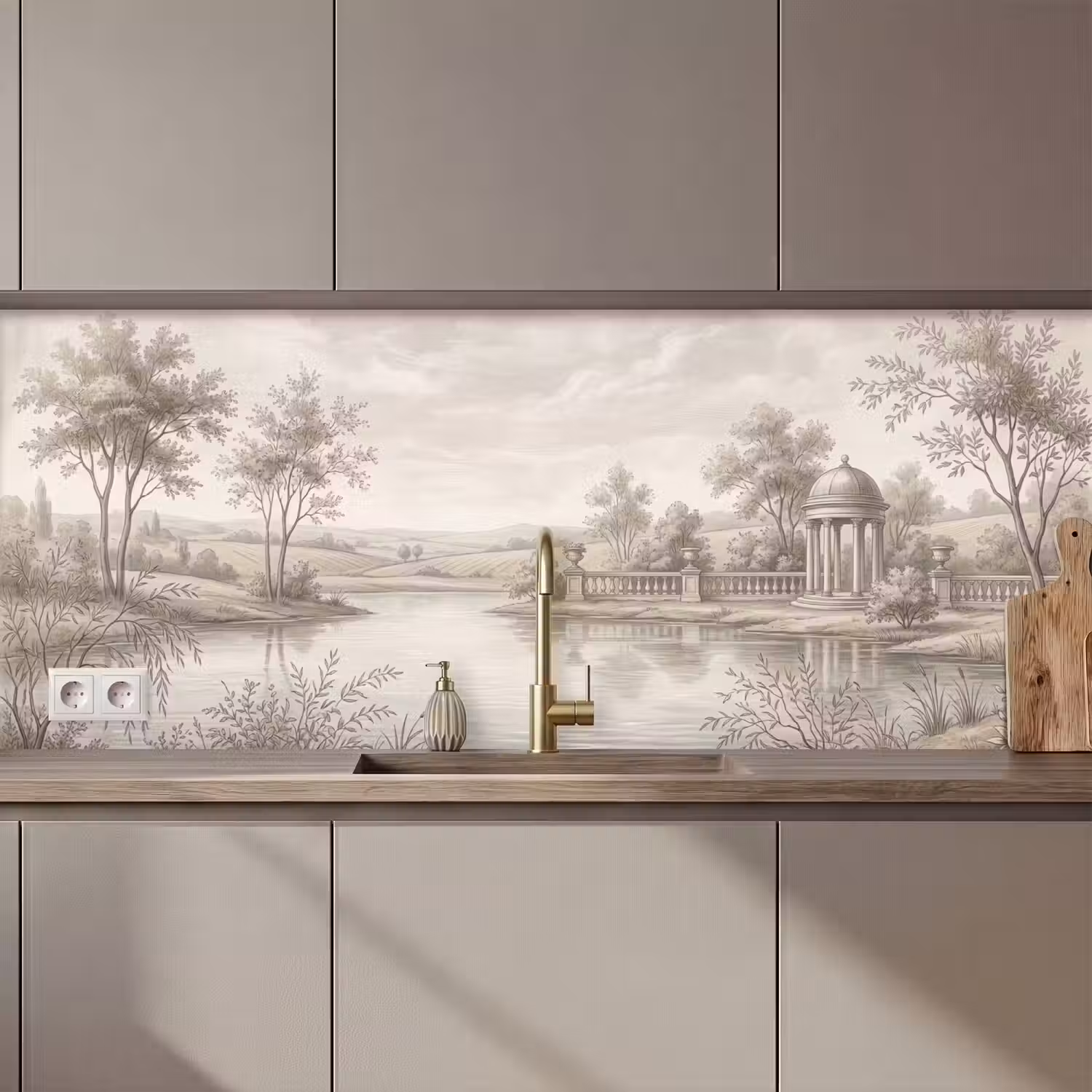 Terras - Water - Natuur - Landschap keuken achterwand 2 middel zz_3dshopping