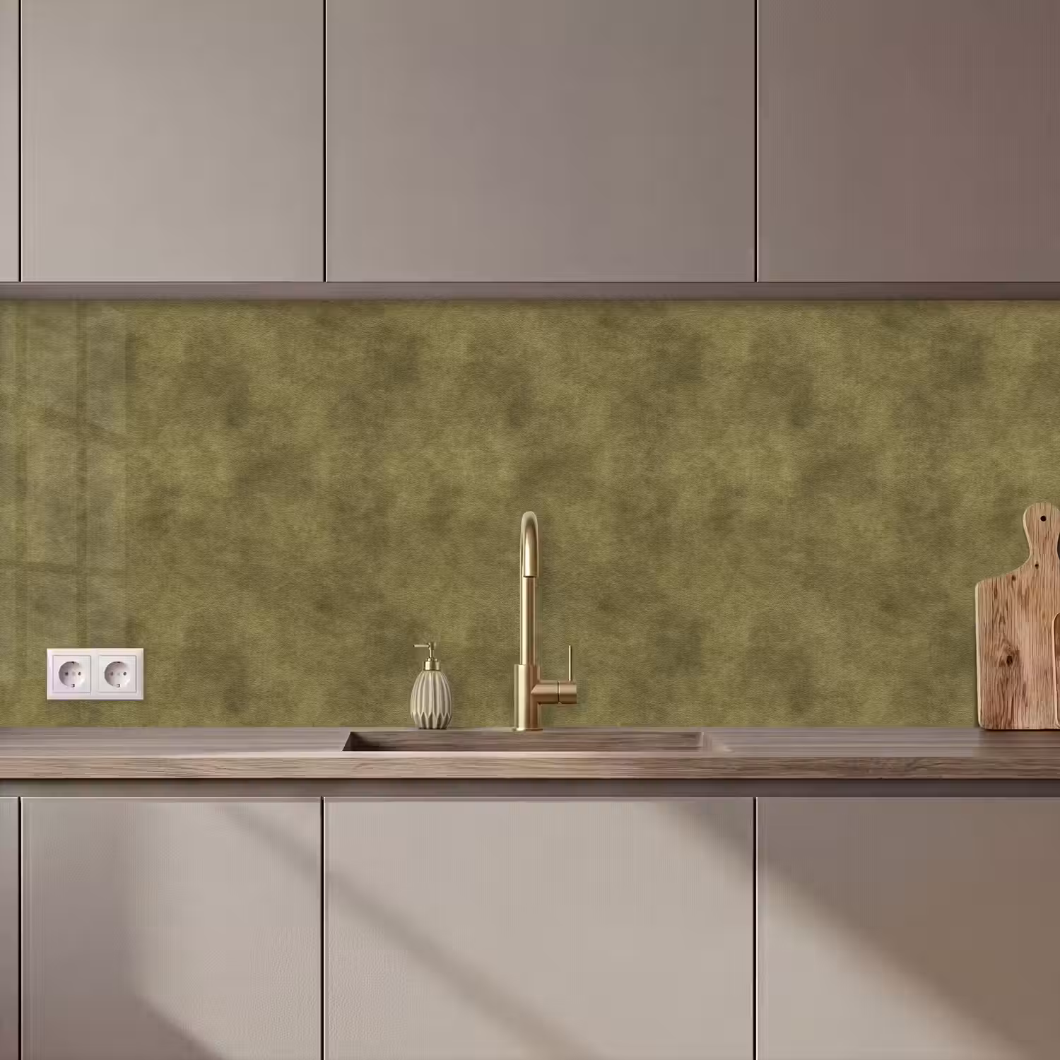 Textuur - Abstract - Groen keuken achterwand 2 middel 871 zz_3dshopping