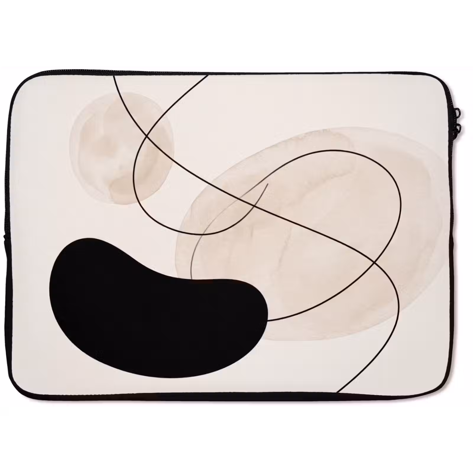 Laptop Sleeve - Abstract - Forms - Art - Abstract - Vormen - Kunst laptophoes neopreen klein