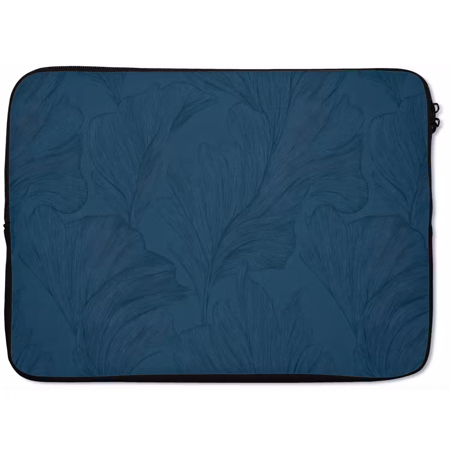 Abstract - Patroon - Donkerblauw - Elegant laptophoes neopreen klein 279 -zkaufland3dotto