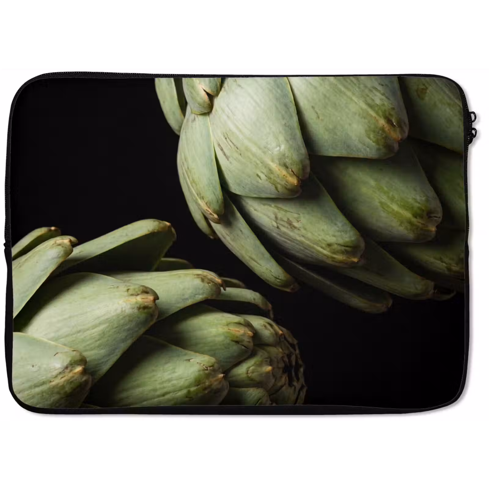 Laptop Sleeve - Artichoke - Green - Food - Artisjok - Groen - Eten laptophoes neopreen klein