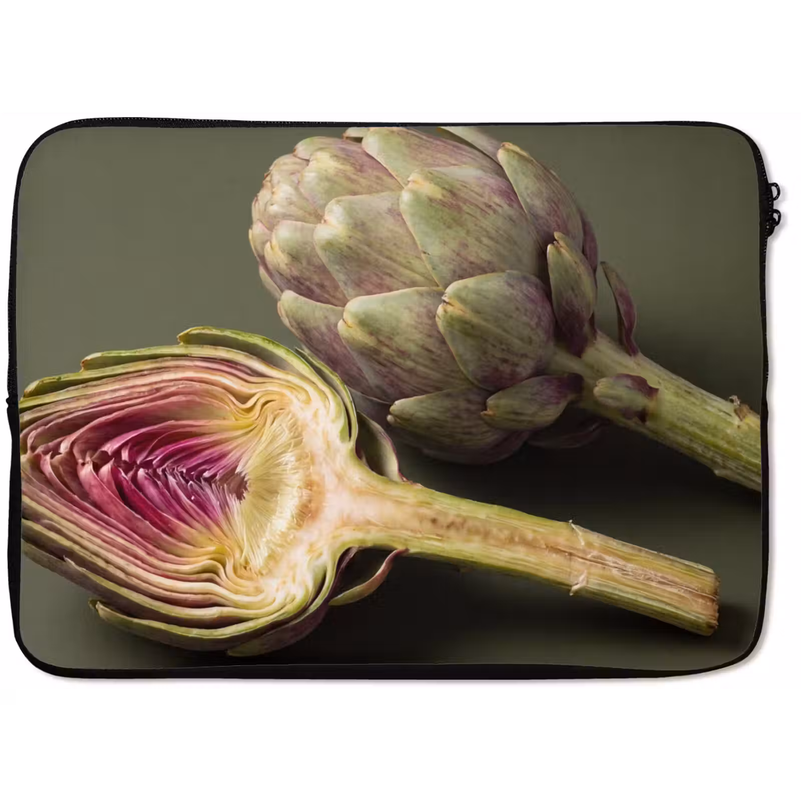 Laptop Sleeve - Artichoke - Purple - Food - Artisjok - Paars - Voedsel laptophoes neopreen klein