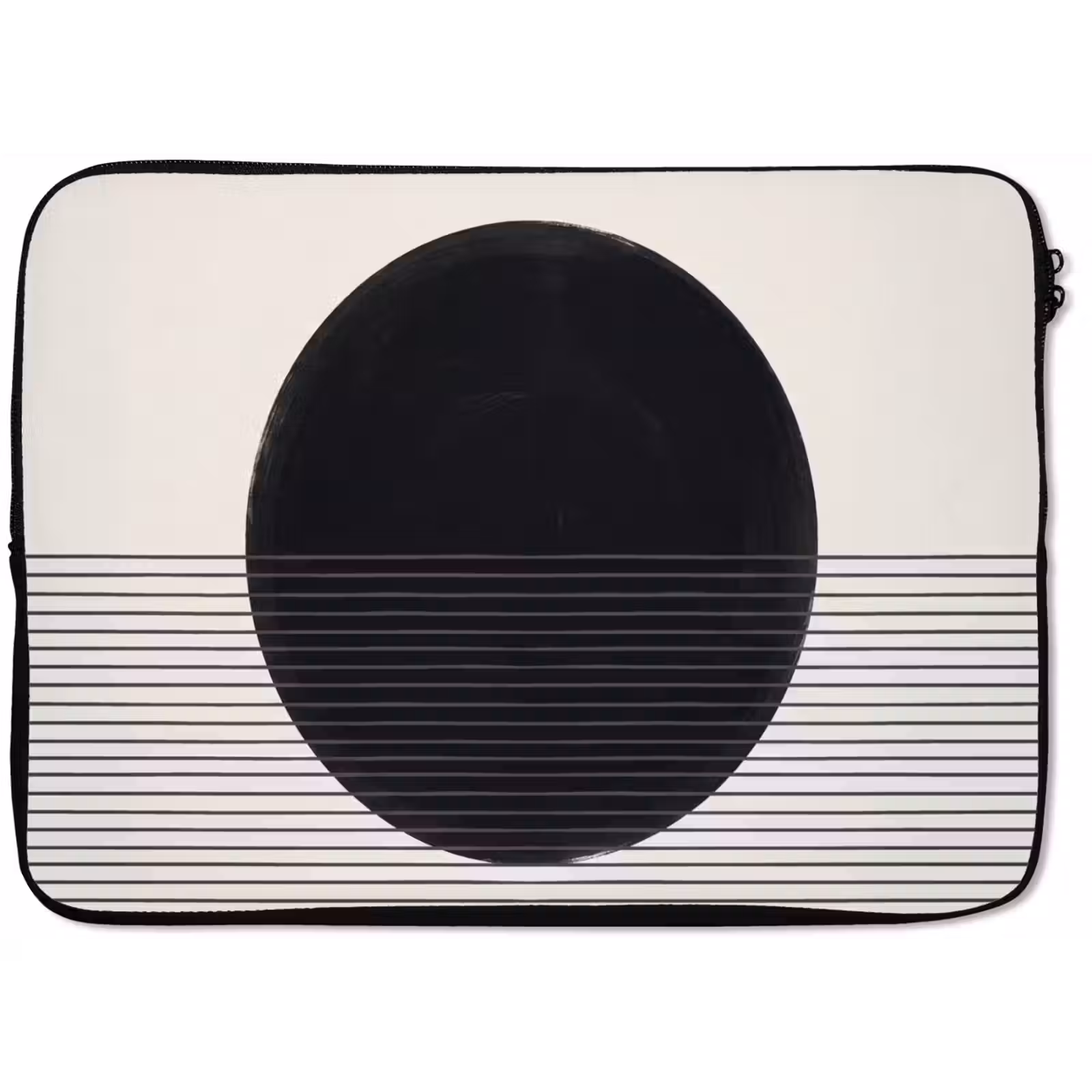 Laptop Sleeve - Circle - Lines - Abstract - Cirkel - Lijnen - Abstract laptophoes neopreen klein