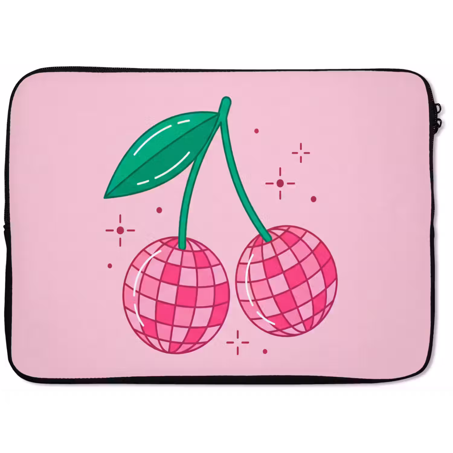 Decoratie - Disco-bal - Feest - Roze laptophoes neopreen klein -zkaufland3dotto
