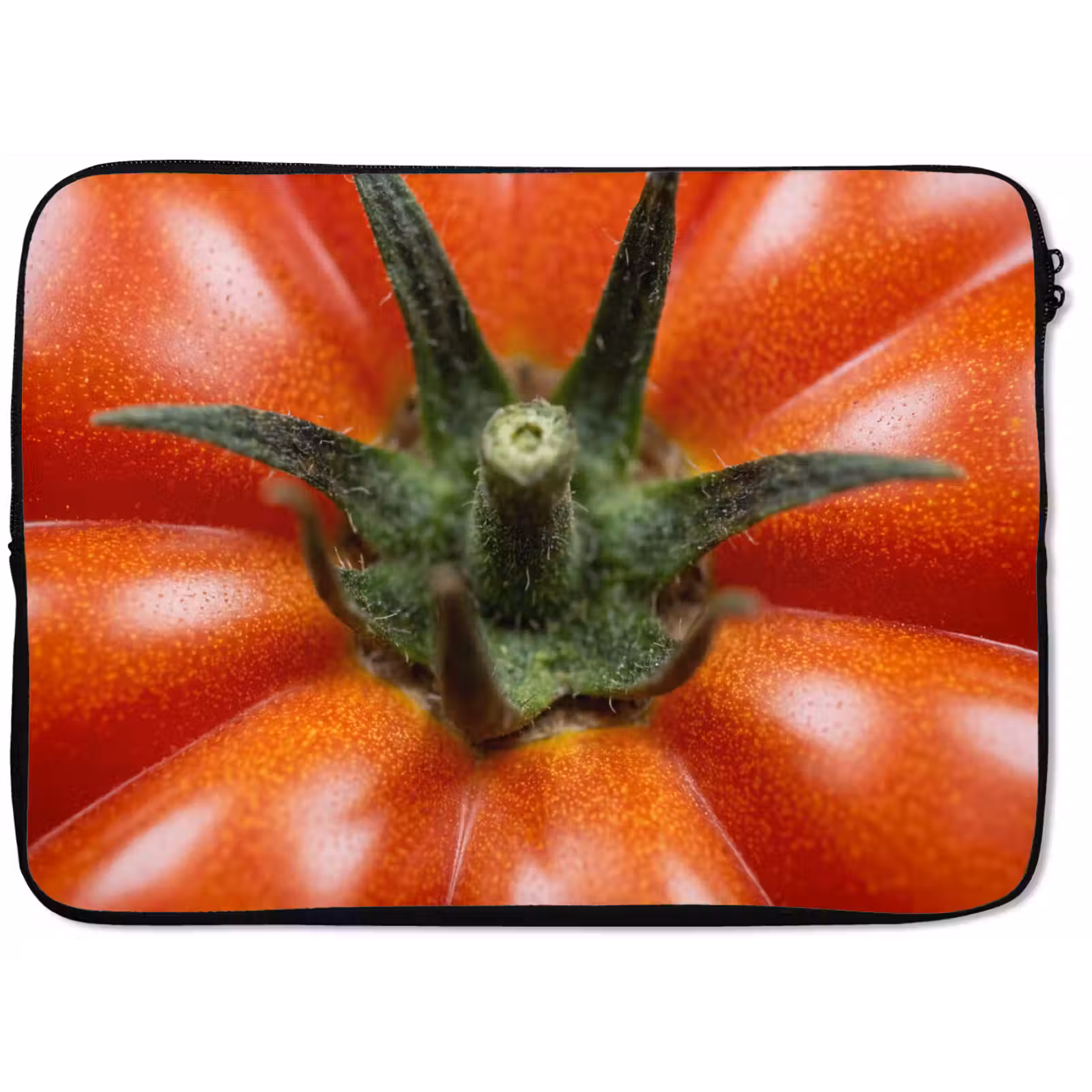 Laptop Sleeve - Food - Tomato - Red - Eten - Tomaat - Rood laptophoes neopreen klein