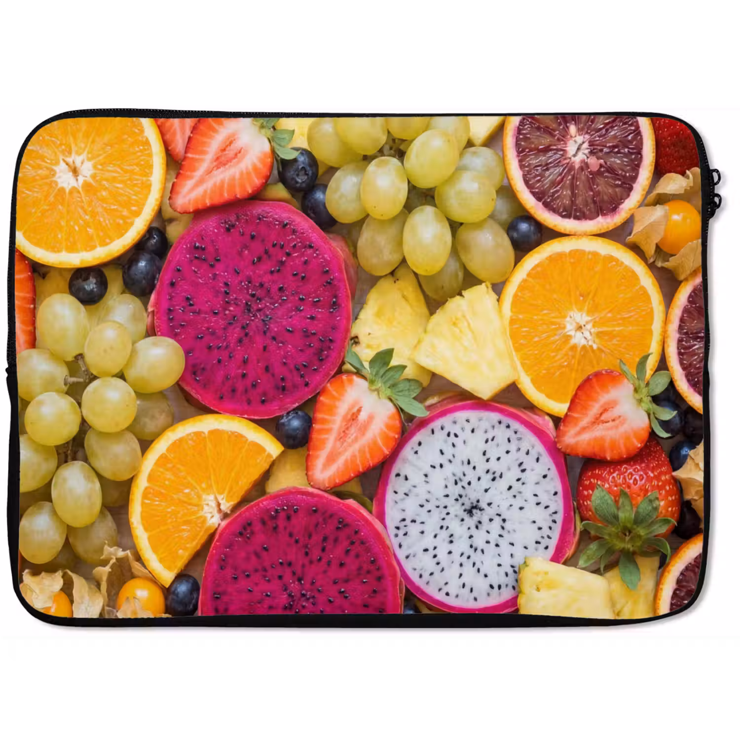 Fruit - Assortiment - Kleurrijk - Gezondheid laptophoes neopreen klein -zkaufland3dotto