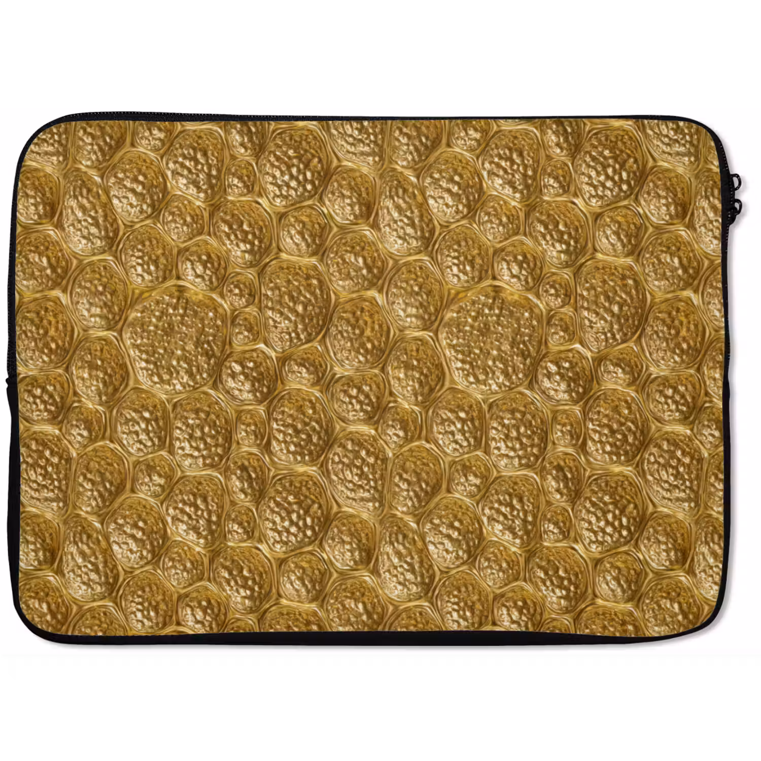 Gehamerd - Mozaïek - Antiek - Goud laptophoes neopreen klein 279 -zkaufland3dotto