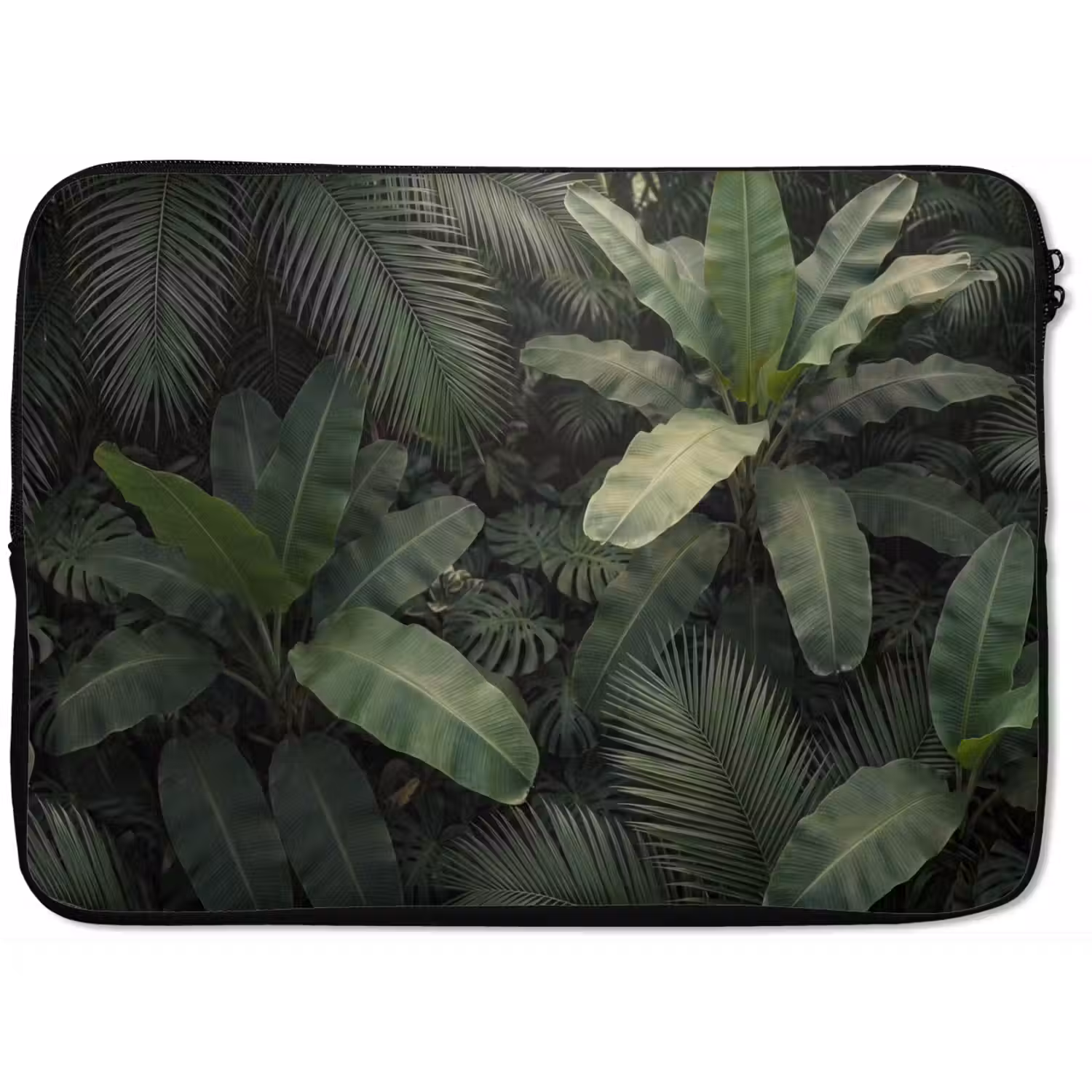 Bladeren - Groen - Tropisch - Natuur laptophoes neopreen klein -zkaufland3dotto