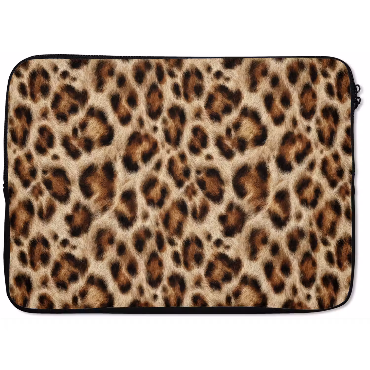 Luipaard - Vacht - Bruin laptophoes neopreen klein 279 -zkaufland3dotto