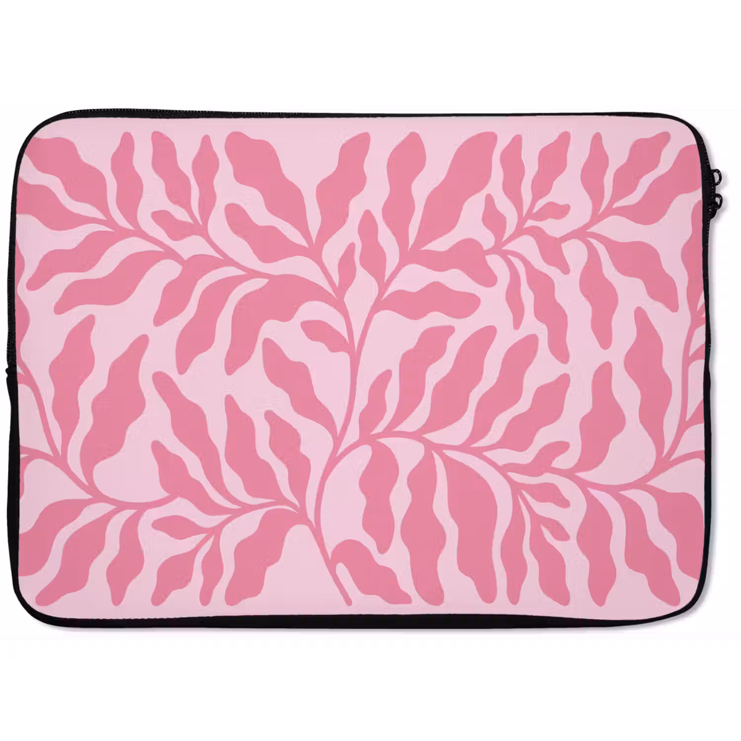 Planten - Organisch - Abstract - Modern - Roze laptophoes neopreen klein -zkaufland3dotto