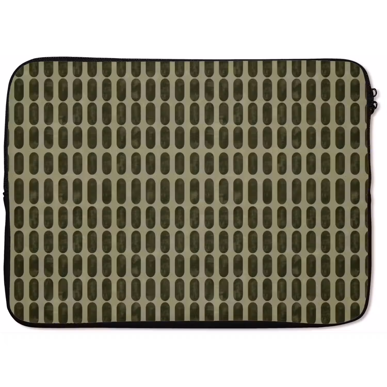 Ritmisch - Effect - Groen laptophoes neopreen klein 279 -zkaufland3dotto