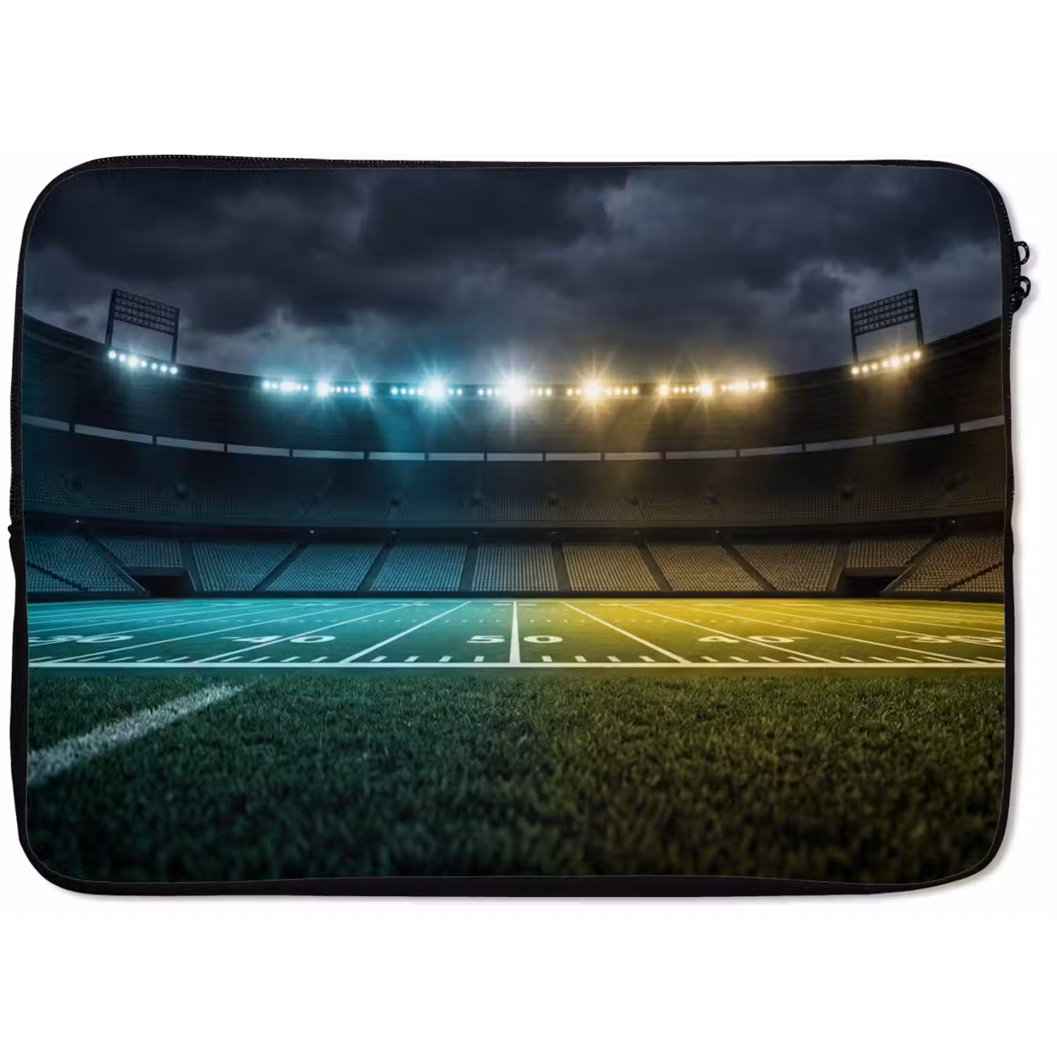Voetbal - Stadion - Nacht - Modern laptophoes neopreen klein -zkaufland3dotto