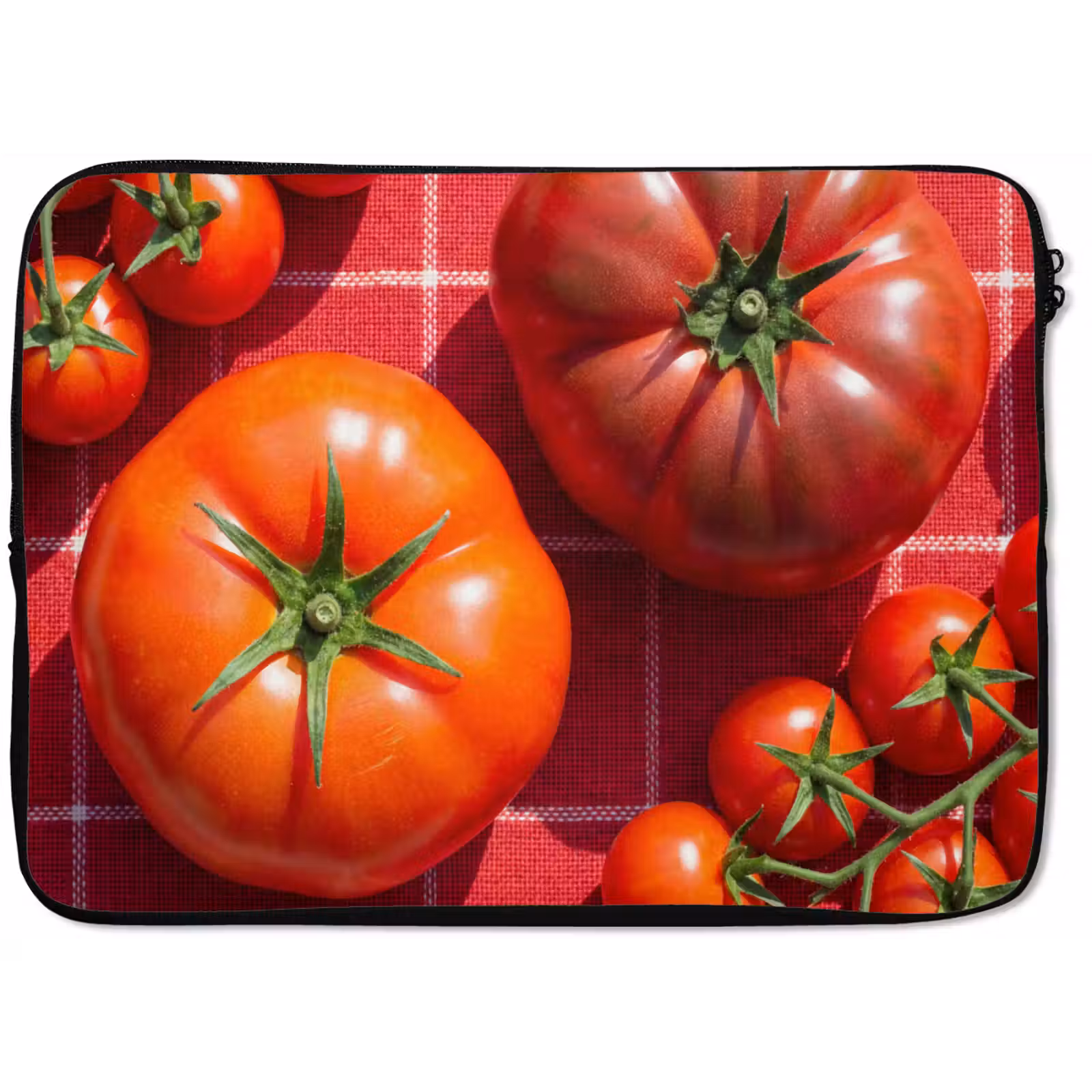 Laptop Sleeve - Tomato - Red - Food - Tomaat - Rood - Eten laptophoes neopreen klein