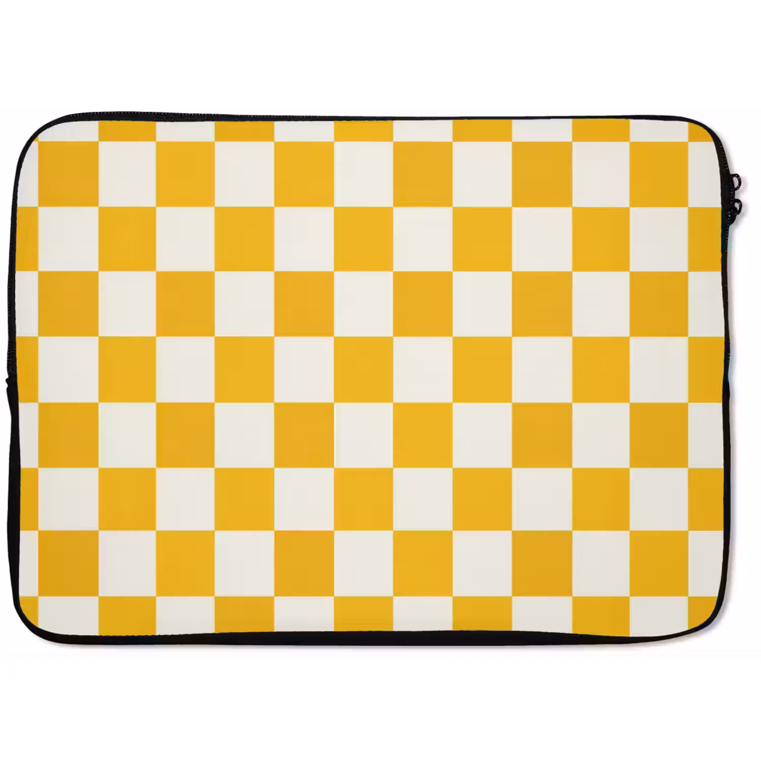 Traditioneel - Patroon - Geel laptophoes neopreen klein 279 -zkaufland3dotto