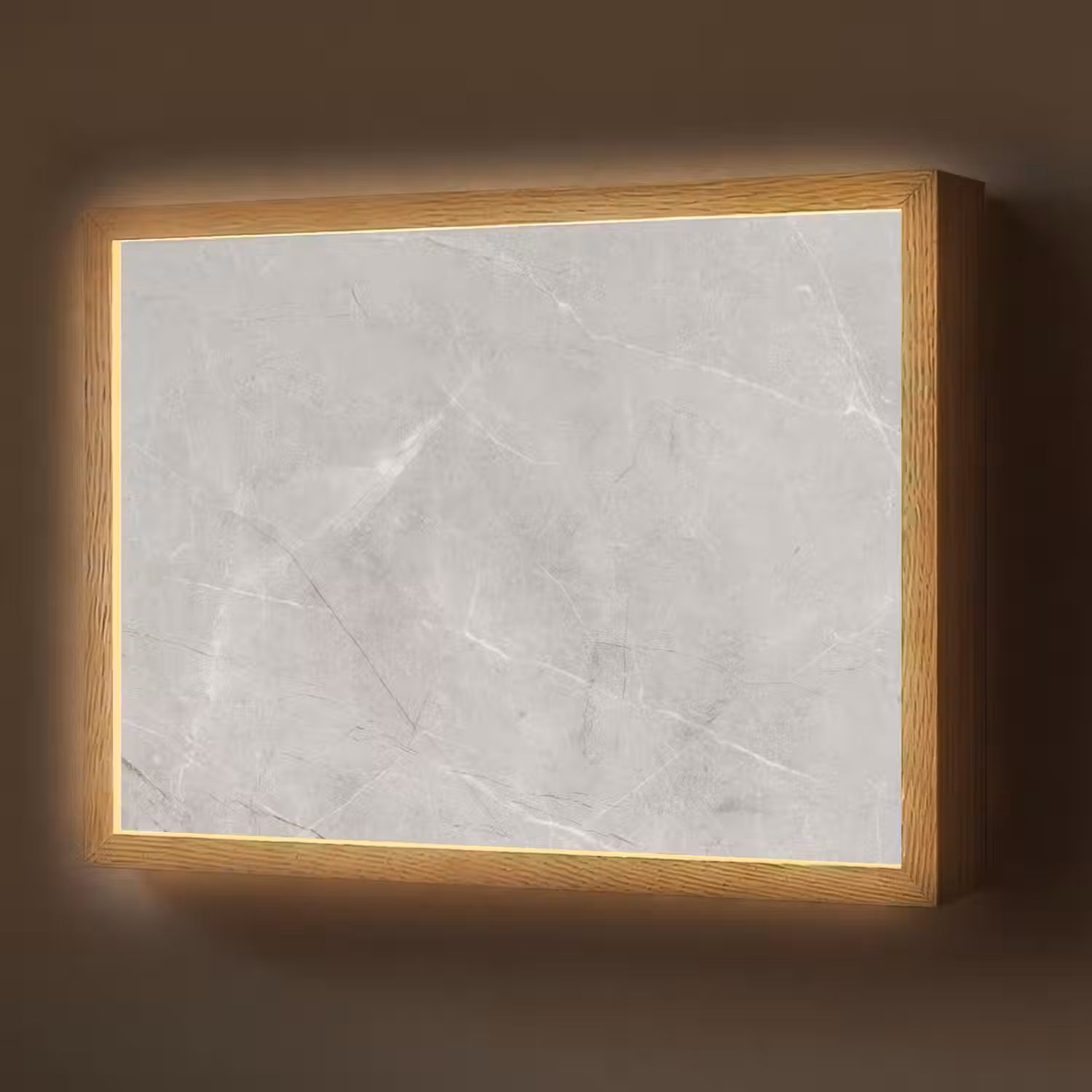 Grijs - Beton - Industrieel Light Box met batterij (Wandlamp) middel -z3d_website