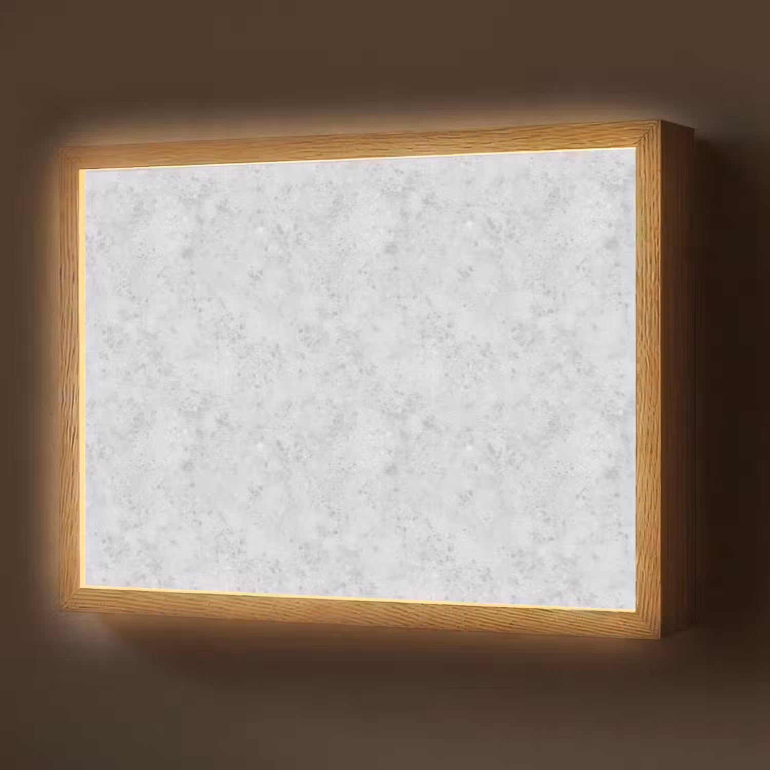 Grijs - Terrazzo-effect - Beton Light Box met batterij (Wandlamp) middel 907 -z3d_website