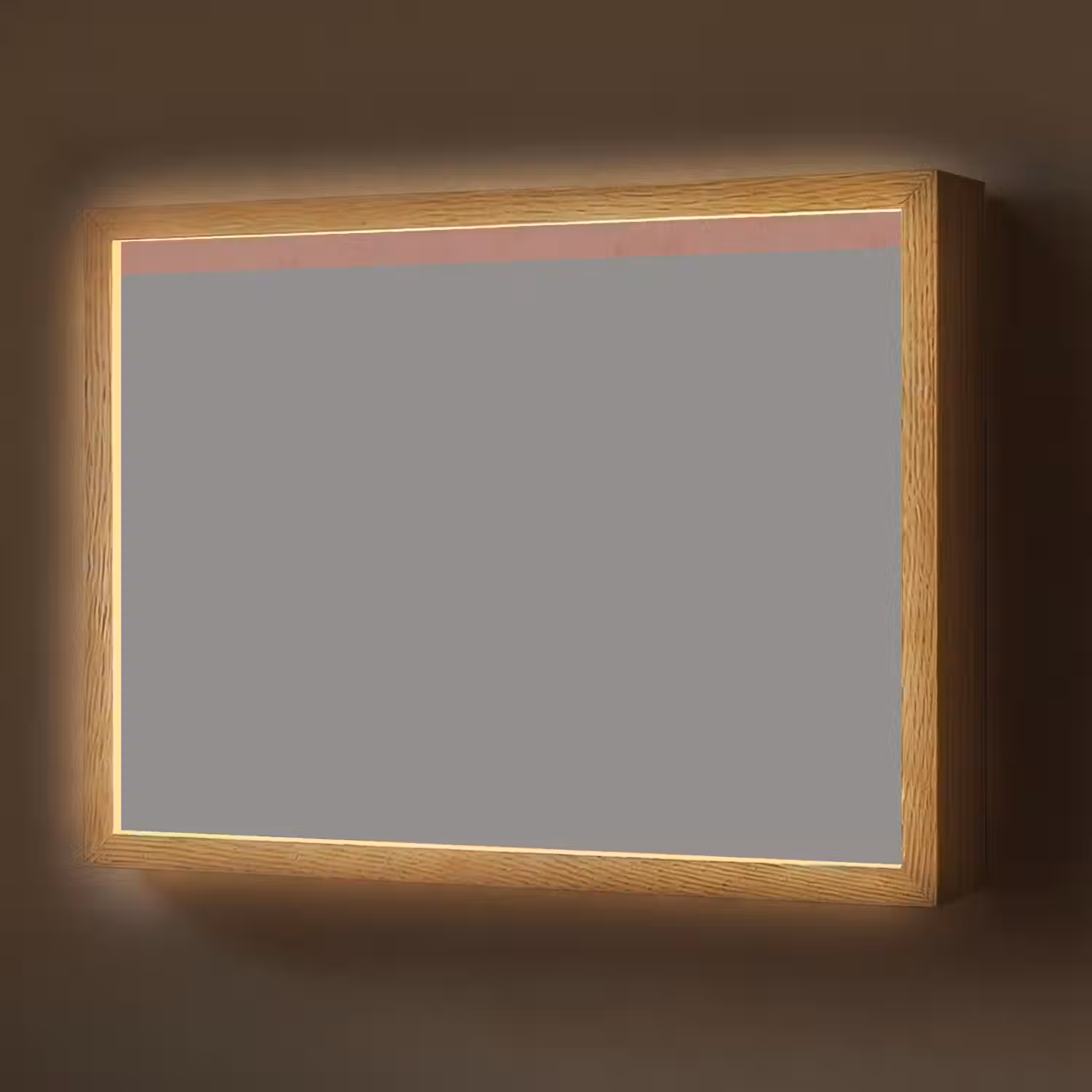 Illustratie - Vogels - Abstract - Roze Light Box met batterij (Wandlamp) middel -z3d_website