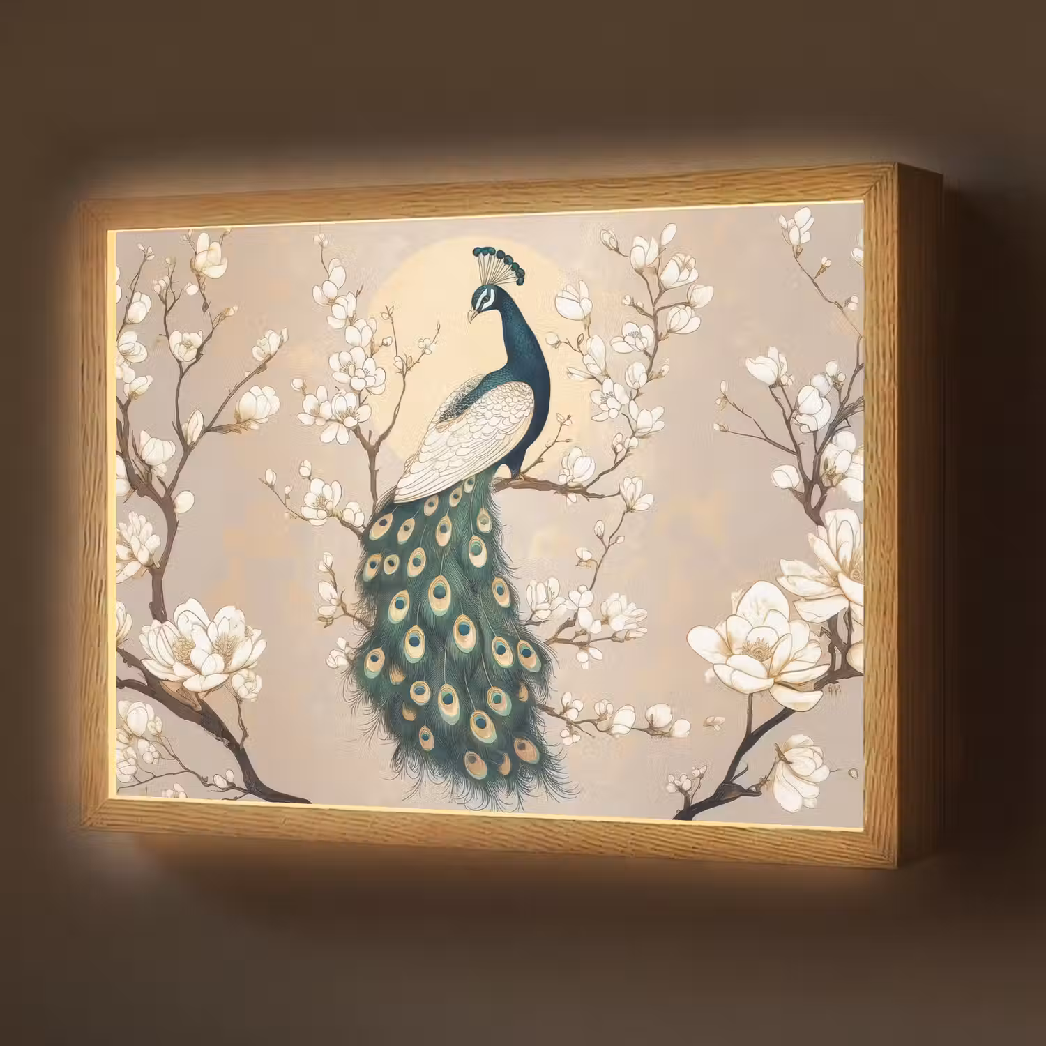 Pauw - Tak - Bloemen Light Box met batterij (Wandlamp) middel -z3d_website