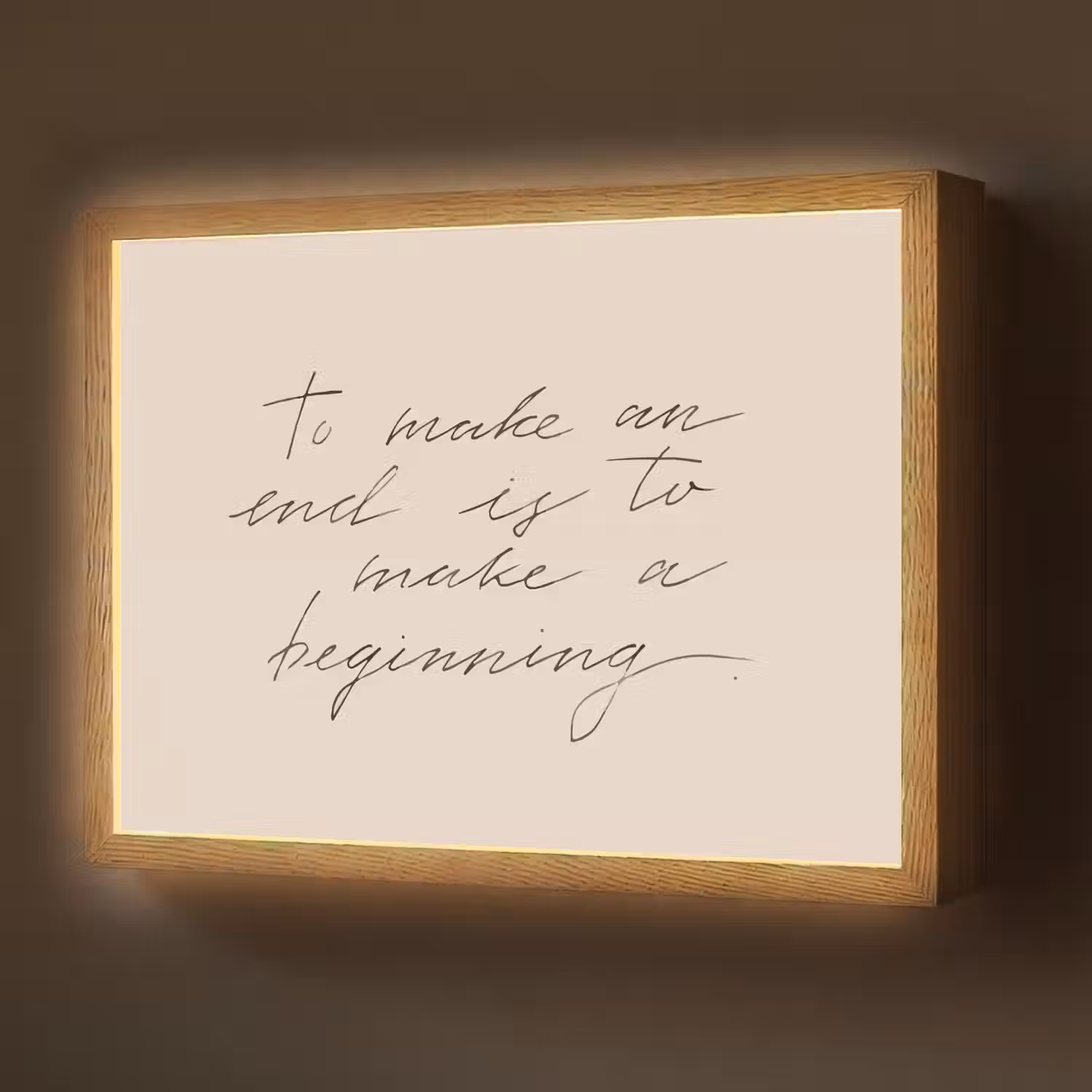 Quote - Pastel - Spreuk - Tekst Light Box met batterij (Wandlamp) middel -z3d_website