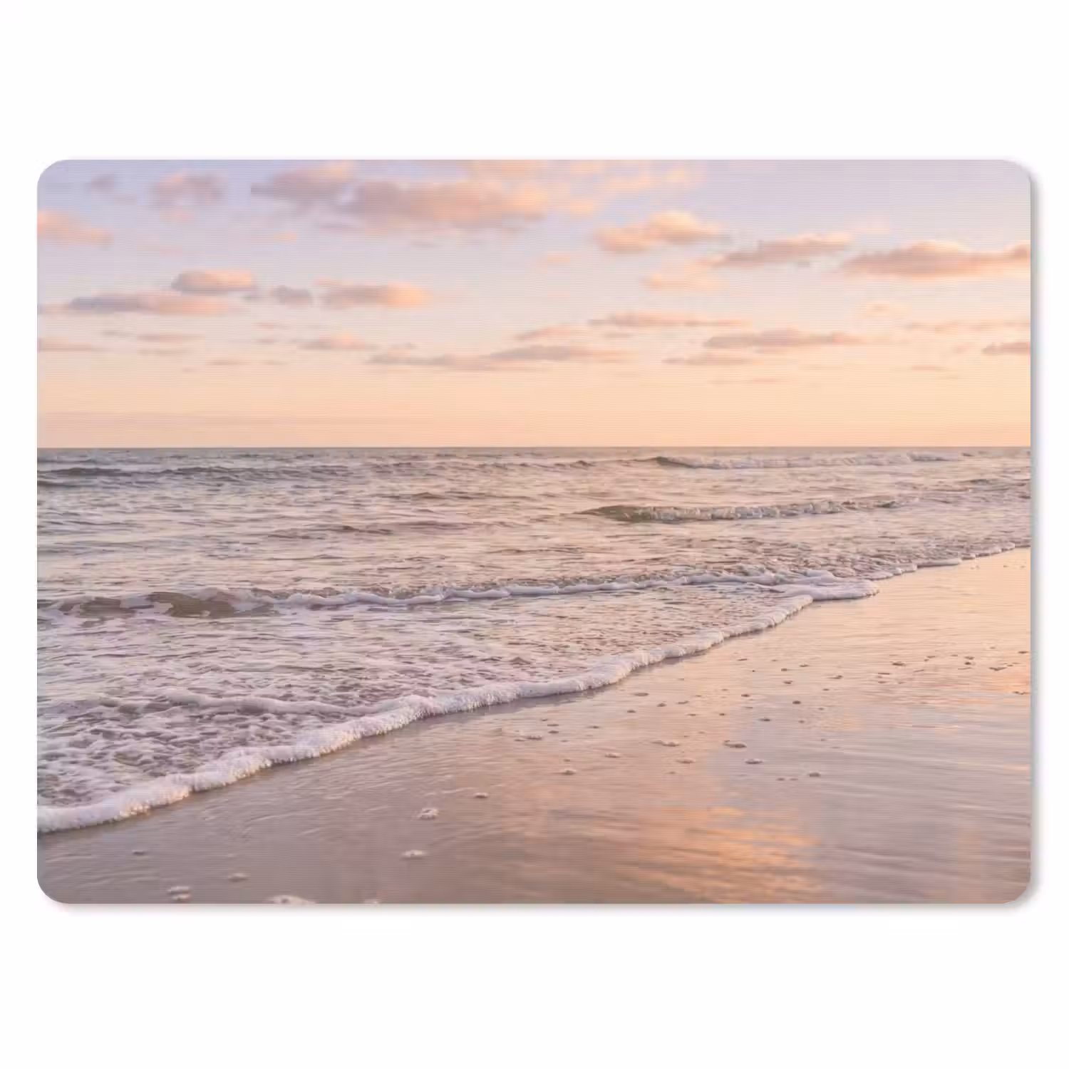 Strand - Branding - Wolken muismat rubber klein -3d