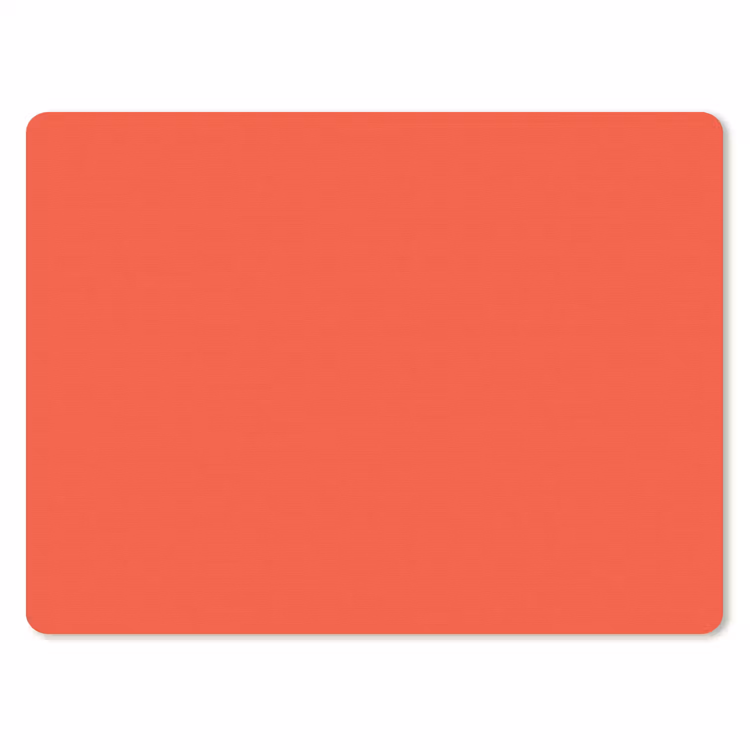 Burnt - Coral - Oranje muismat rubber klein 262 -3d
