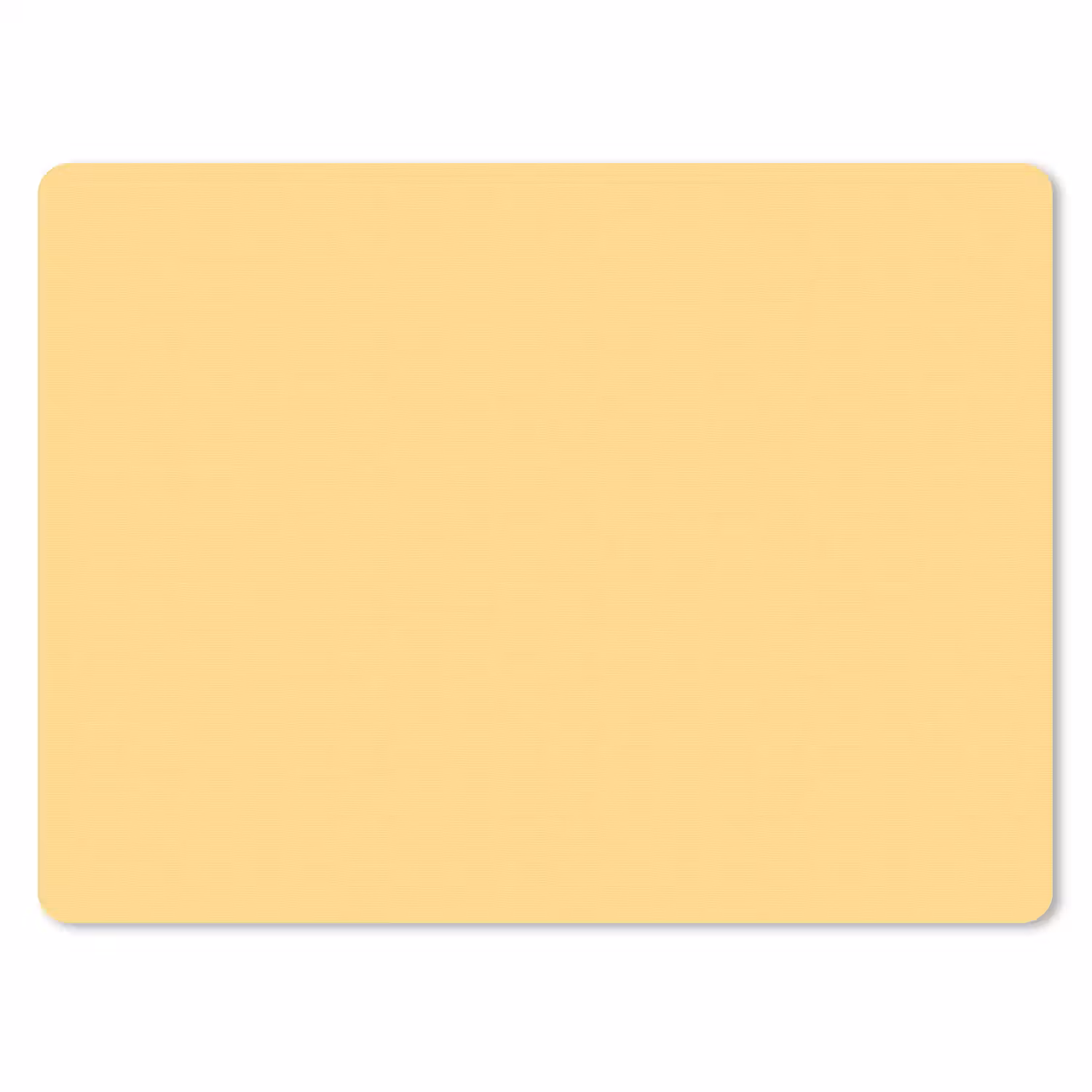 Butter - Geel - Yellow muismat rubber klein 262 -3d