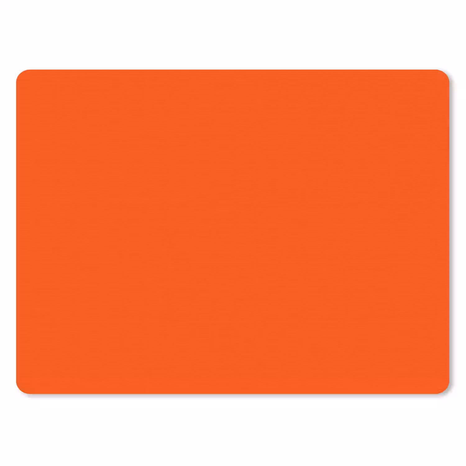 Fiery - Tangerine - Oranje muismat rubber klein 262 -3d