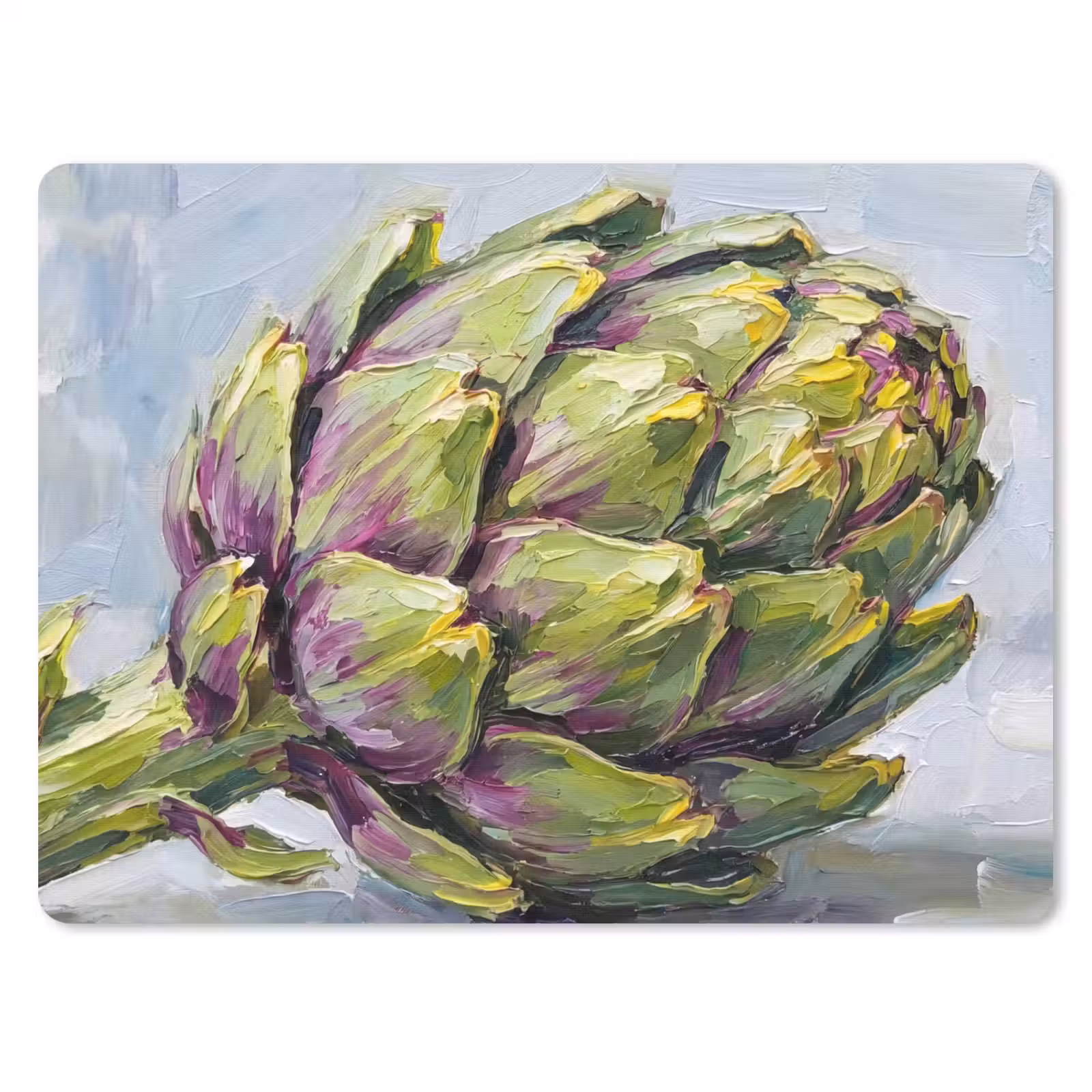 Mouse Pad - Food - Artichoke - Modern - Eten - Artisjok - Modern muismat rubber klein
