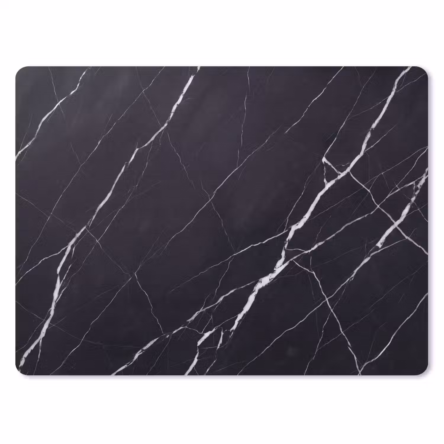 Marmer - Patroon - Abstract - Modern - Zwart muismat rubber klein -3d