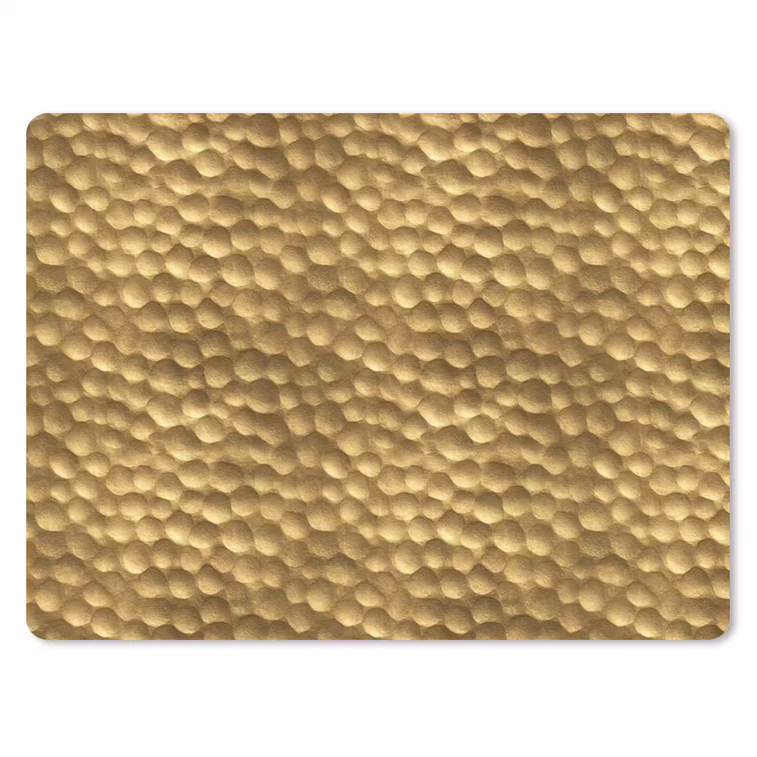 Metaal - Dynamisch - Goud muismat rubber klein 262 -3d